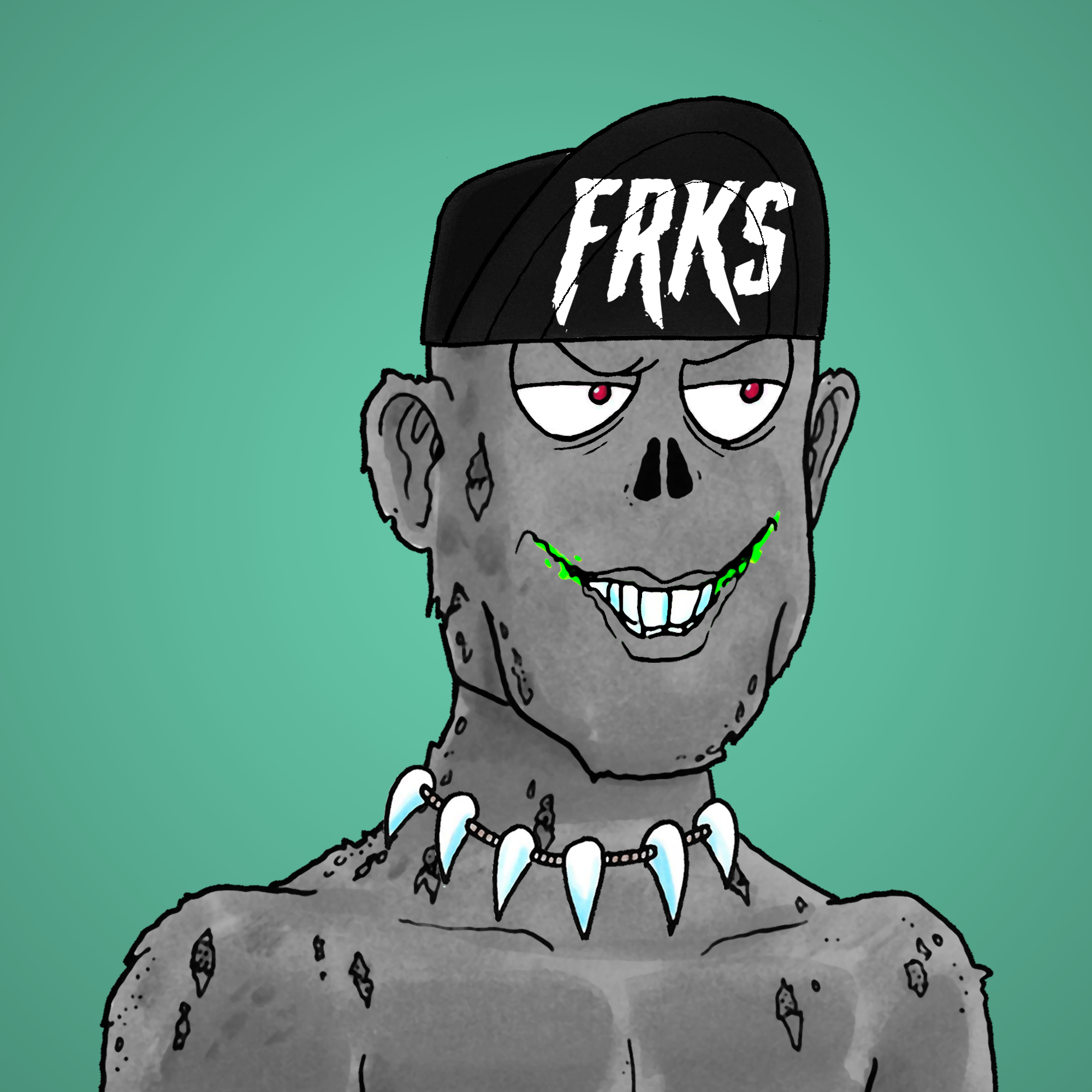 George Trosley - Jungle Freaks - Jungle Freak 64 - NFT # 64