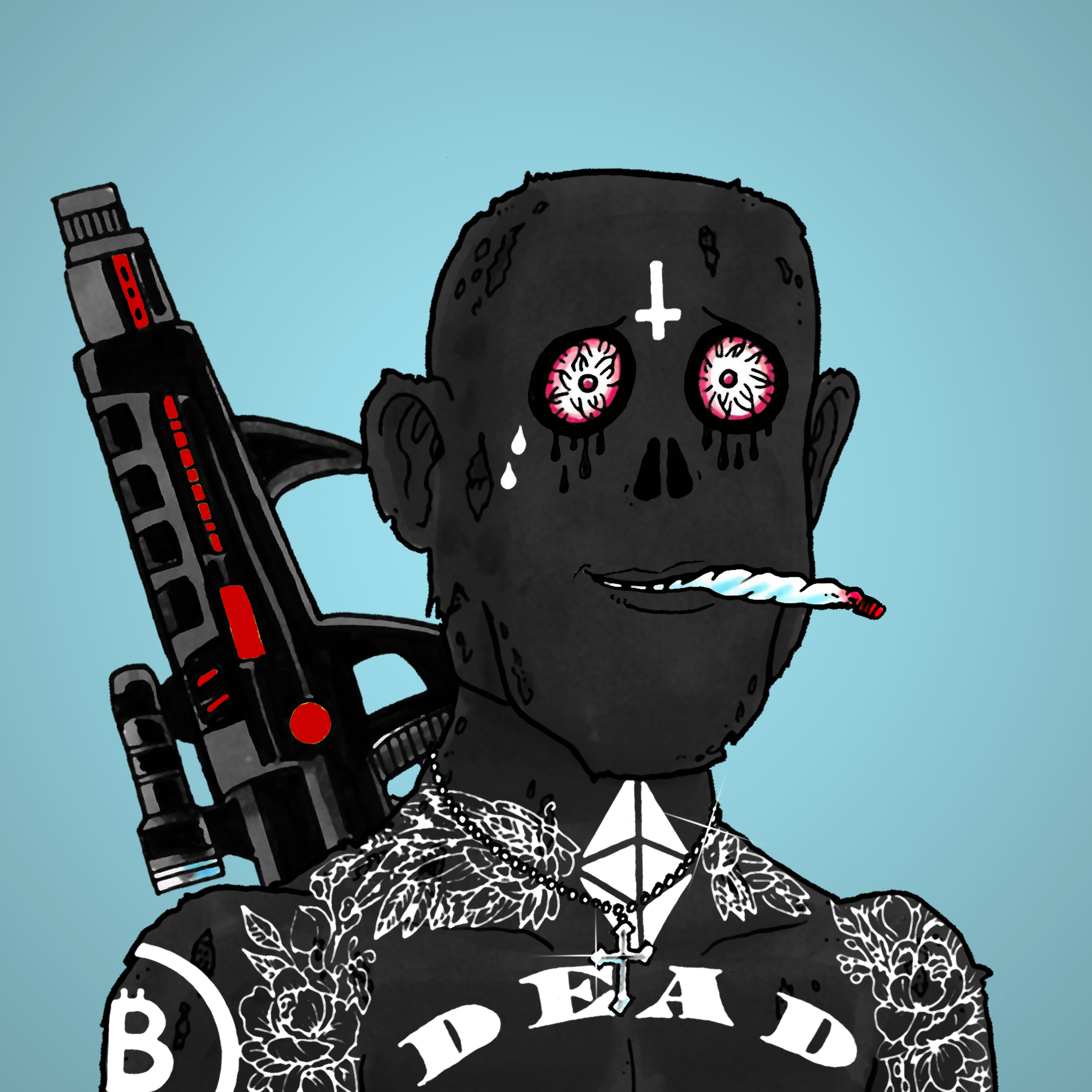 George Trosley - Jungle Freaks - Jungle Freak 6405 - NFT # 6405