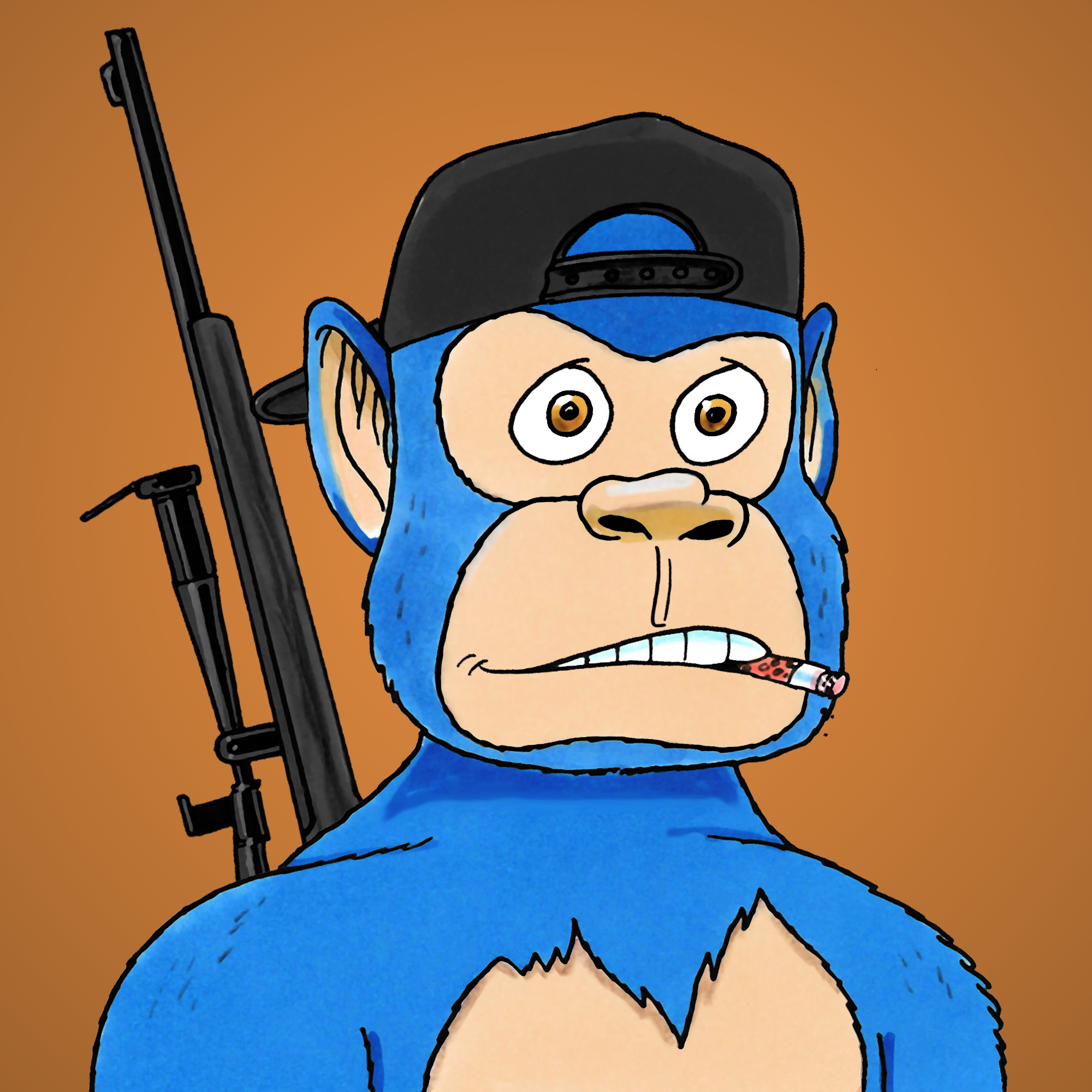 George Trosley - Jungle Freaks - Jungle Freak 6417 - NFT # 6417