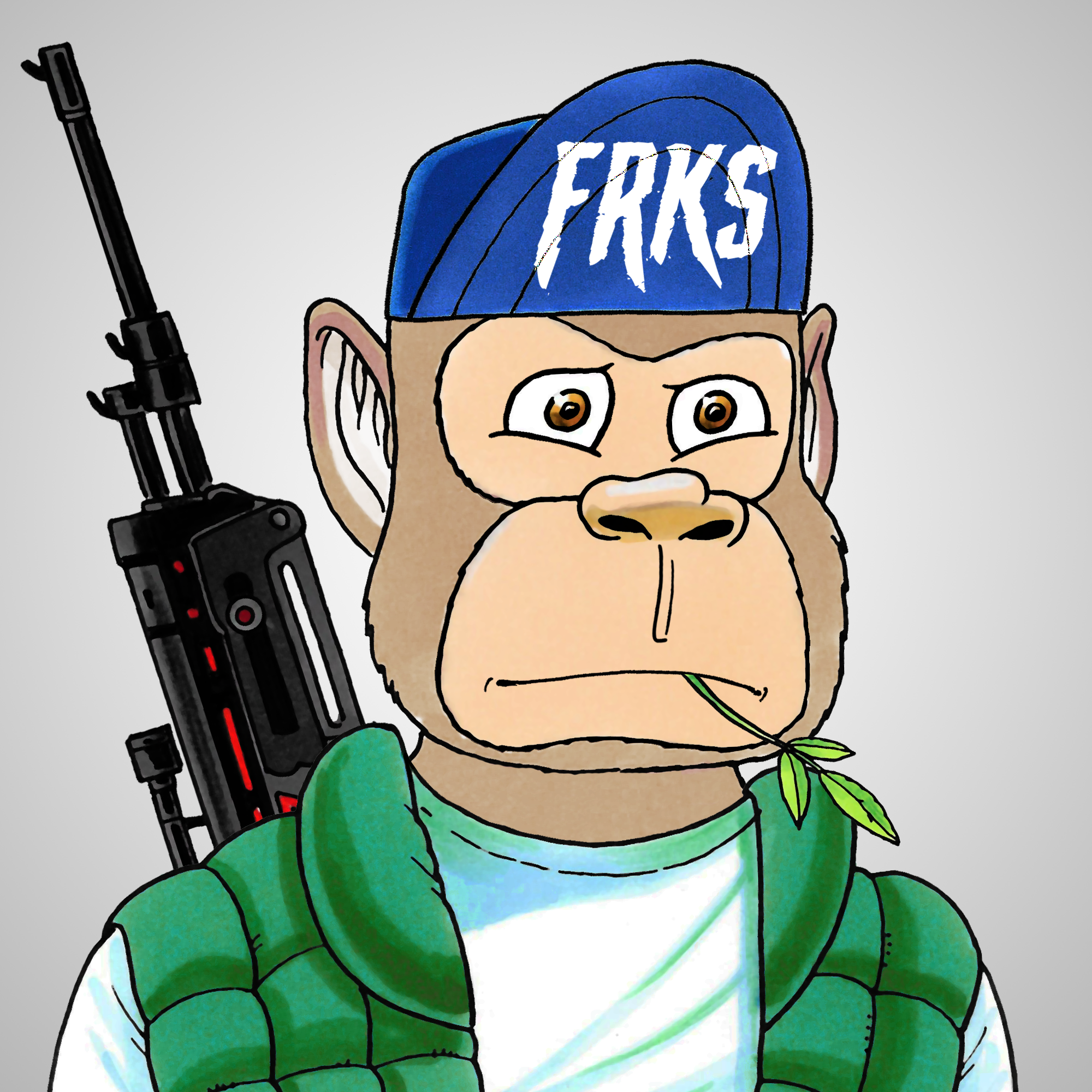 George Trosley - Jungle Freaks - Jungle Freak 642 - NFT # 642