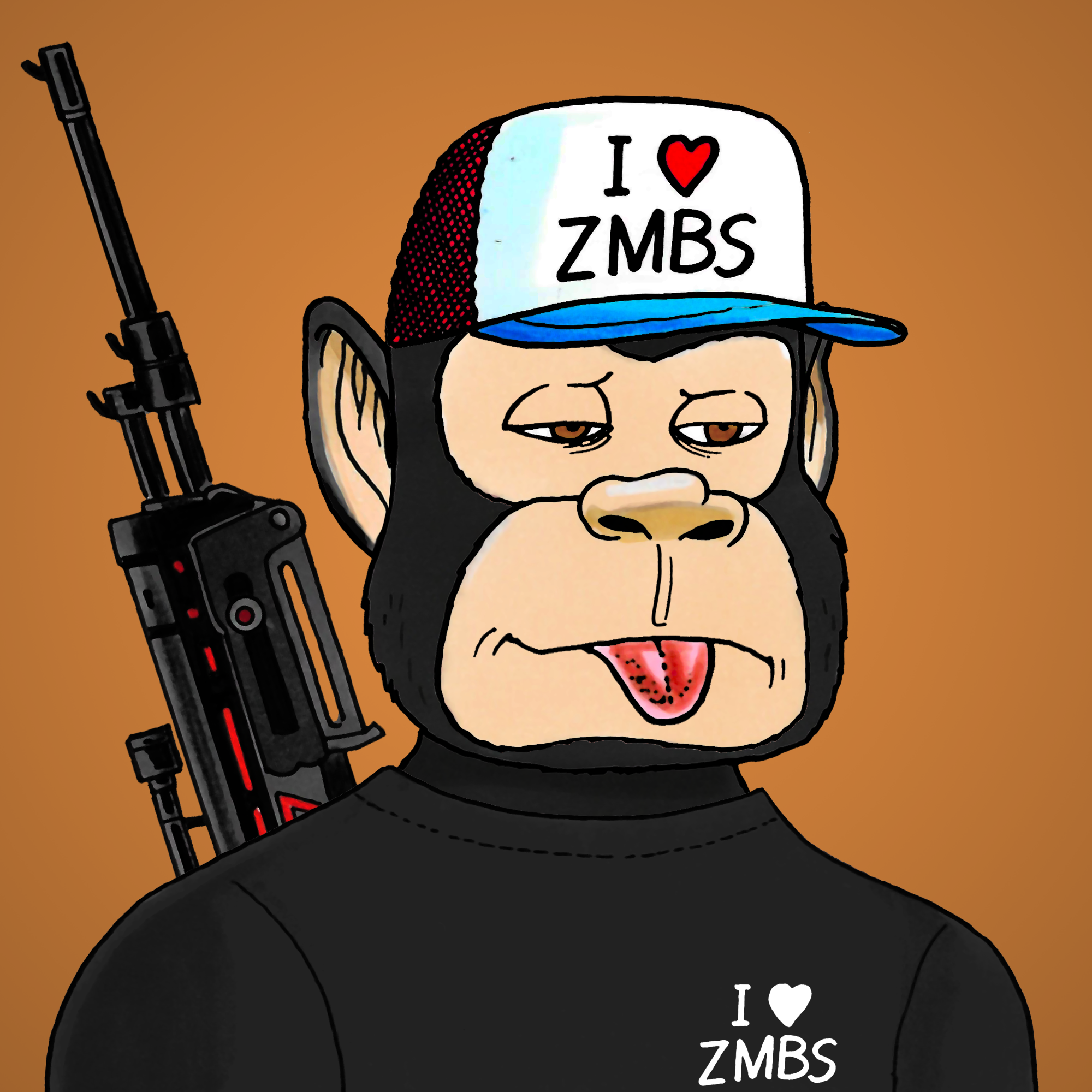 George Trosley - Jungle Freaks - Jungle Freak 6436 - NFT # 6436