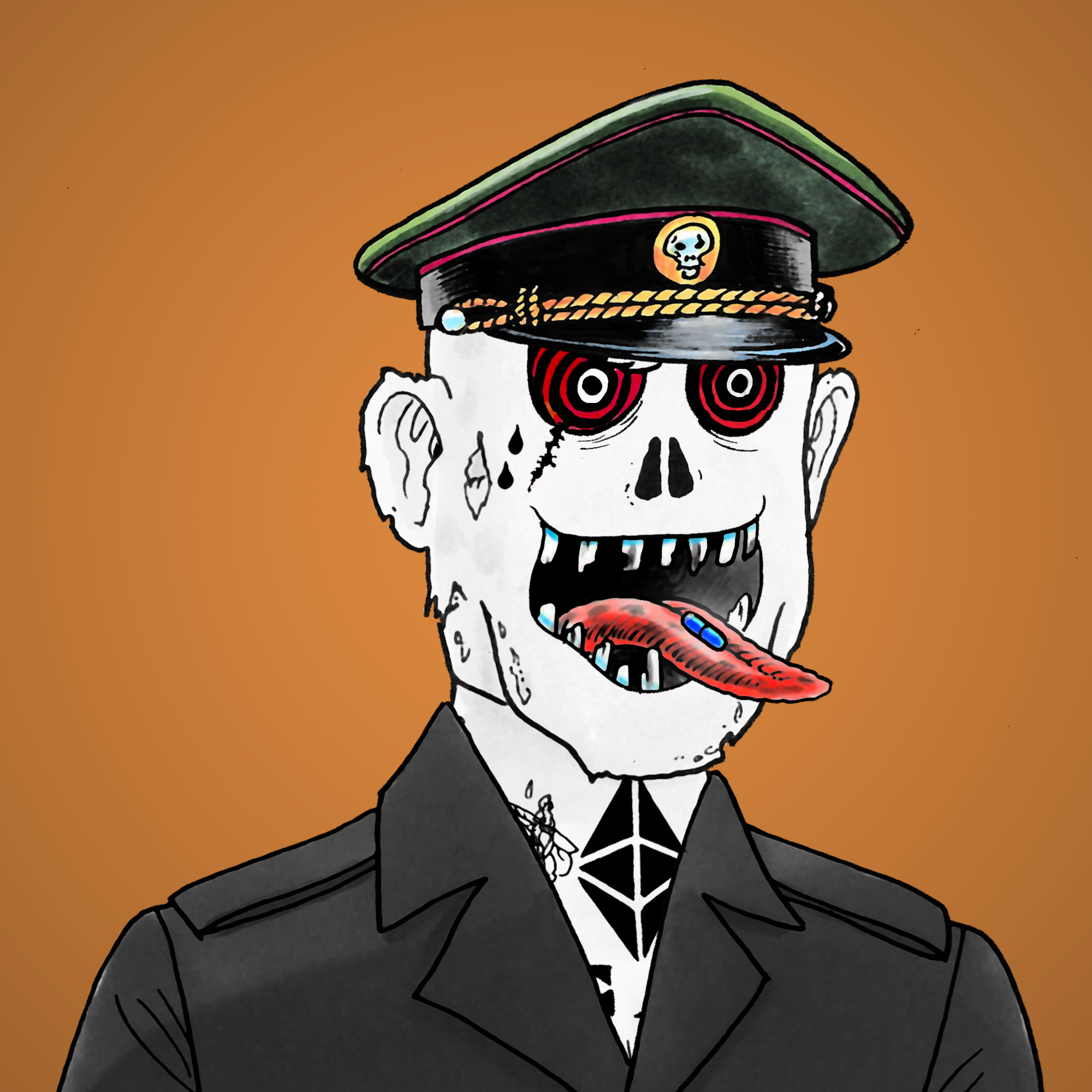 George Trosley - Jungle Freaks - Jungle Freak 6440 - NFT # 6440