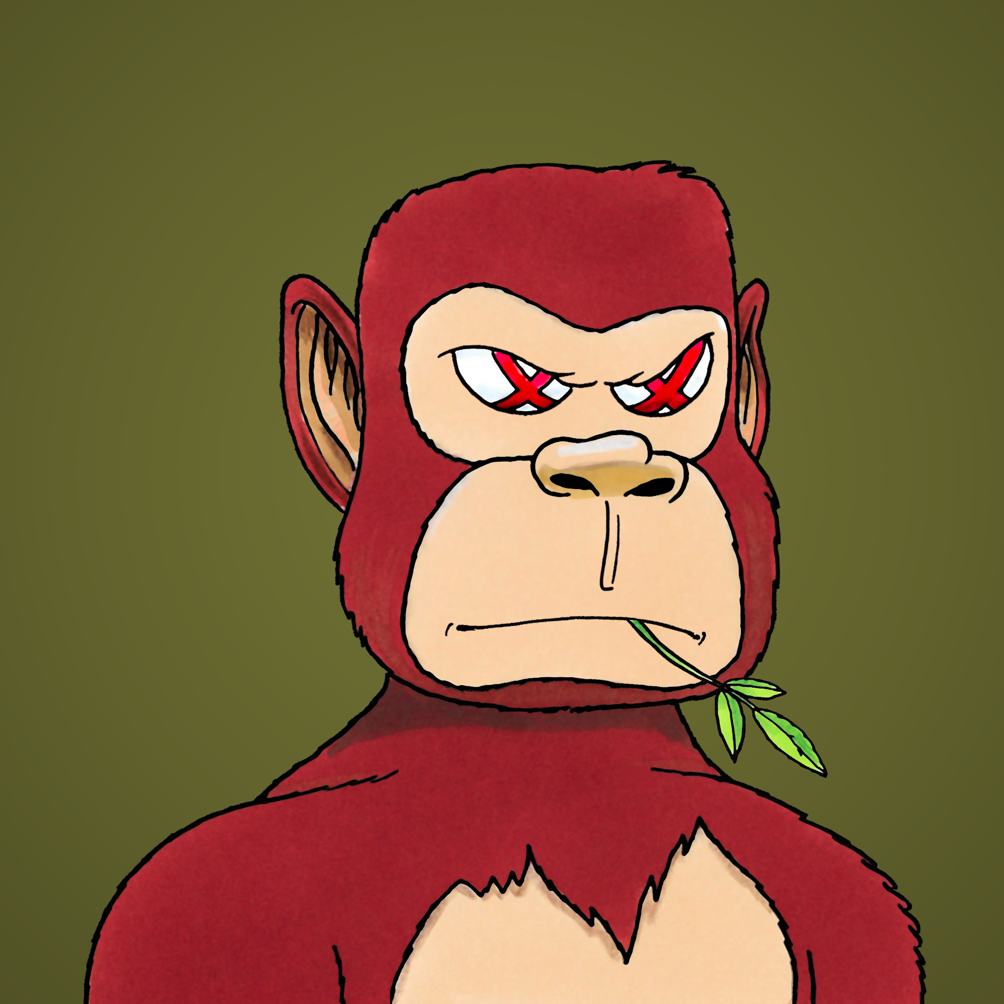 George Trosley - Jungle Freaks - Jungle Freak 645 - NFT # 645