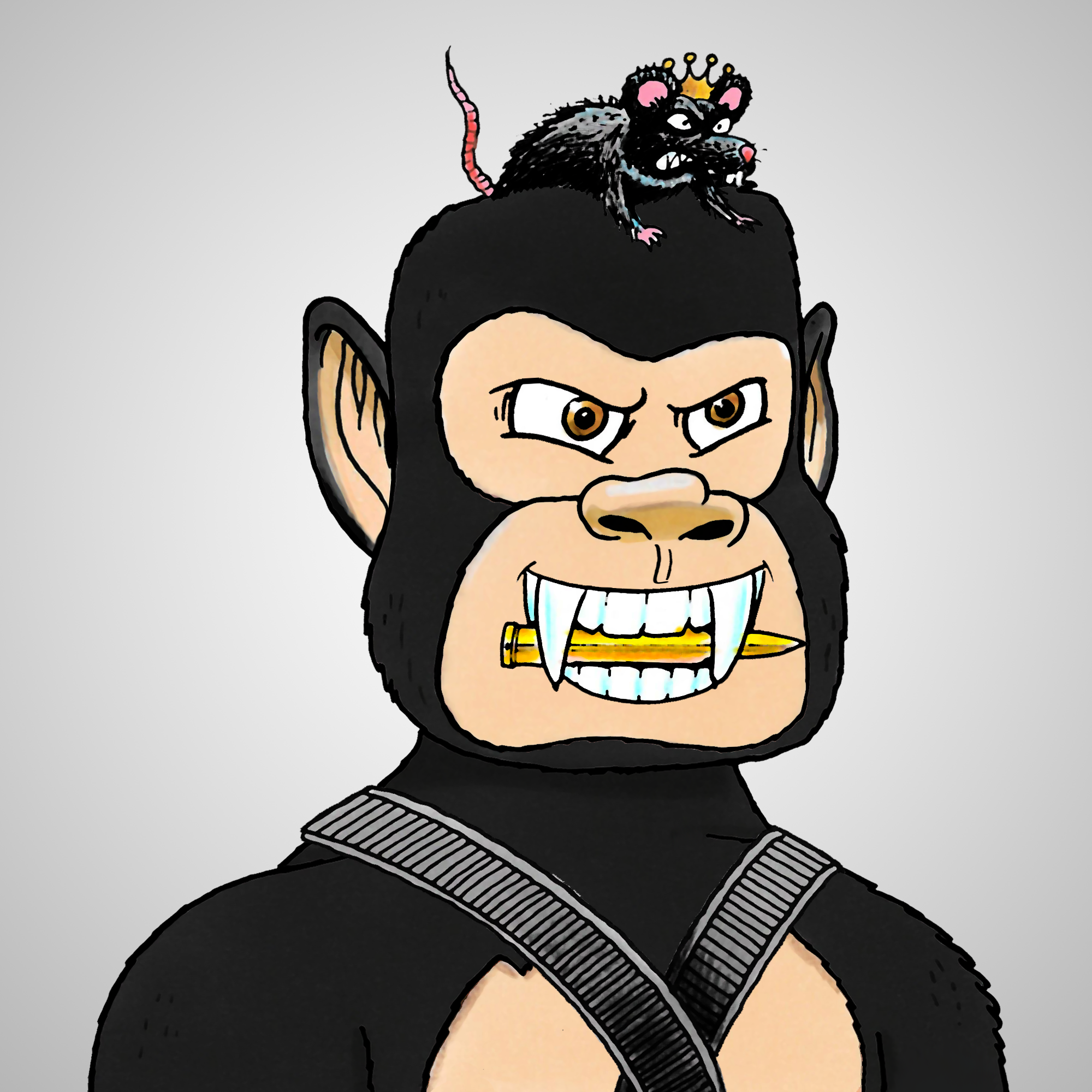 George Trosley - Jungle Freaks - Jungle Freak 6459 - NFT # 6459