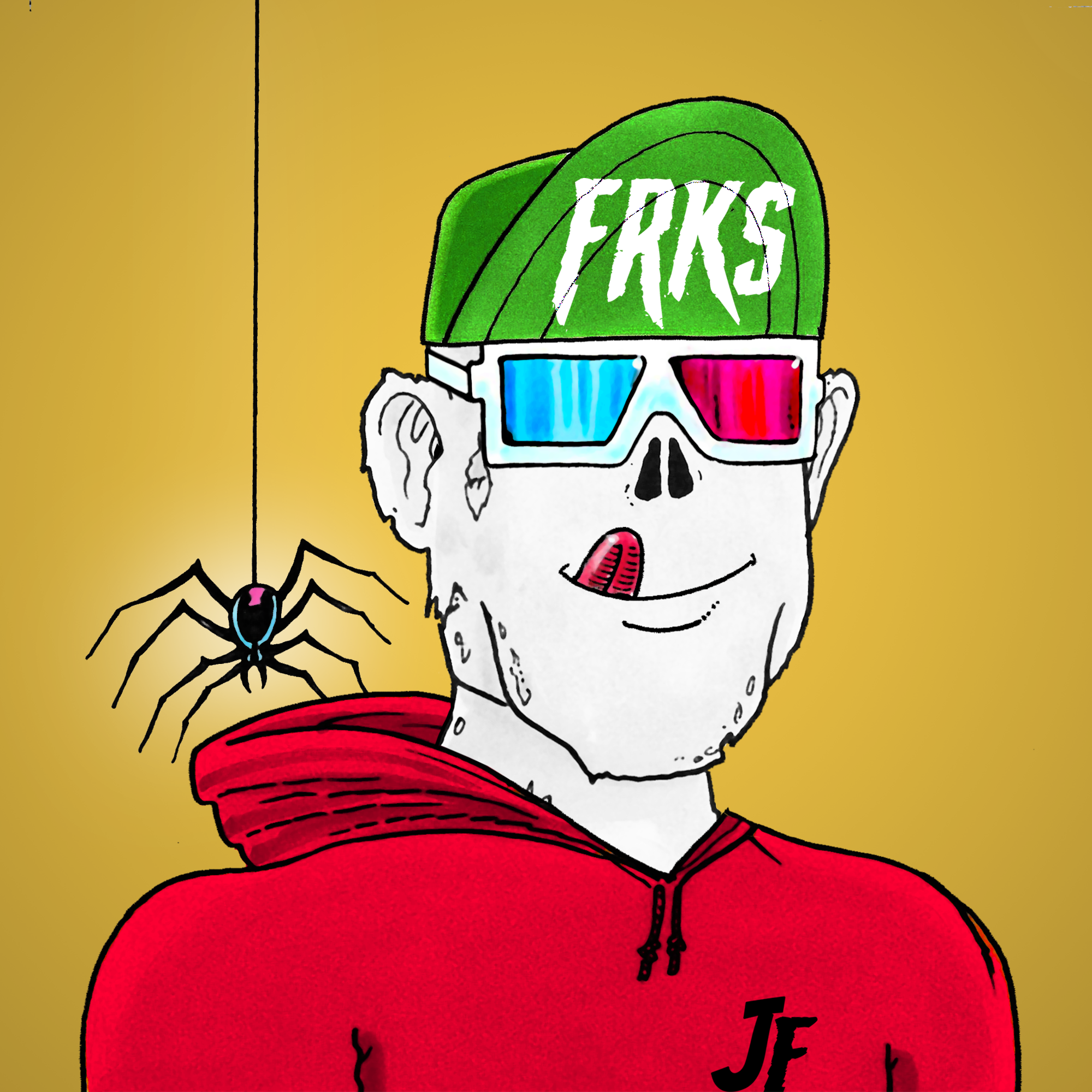 George Trosley - Jungle Freaks - Jungle Freak 6471 - NFT # 6471