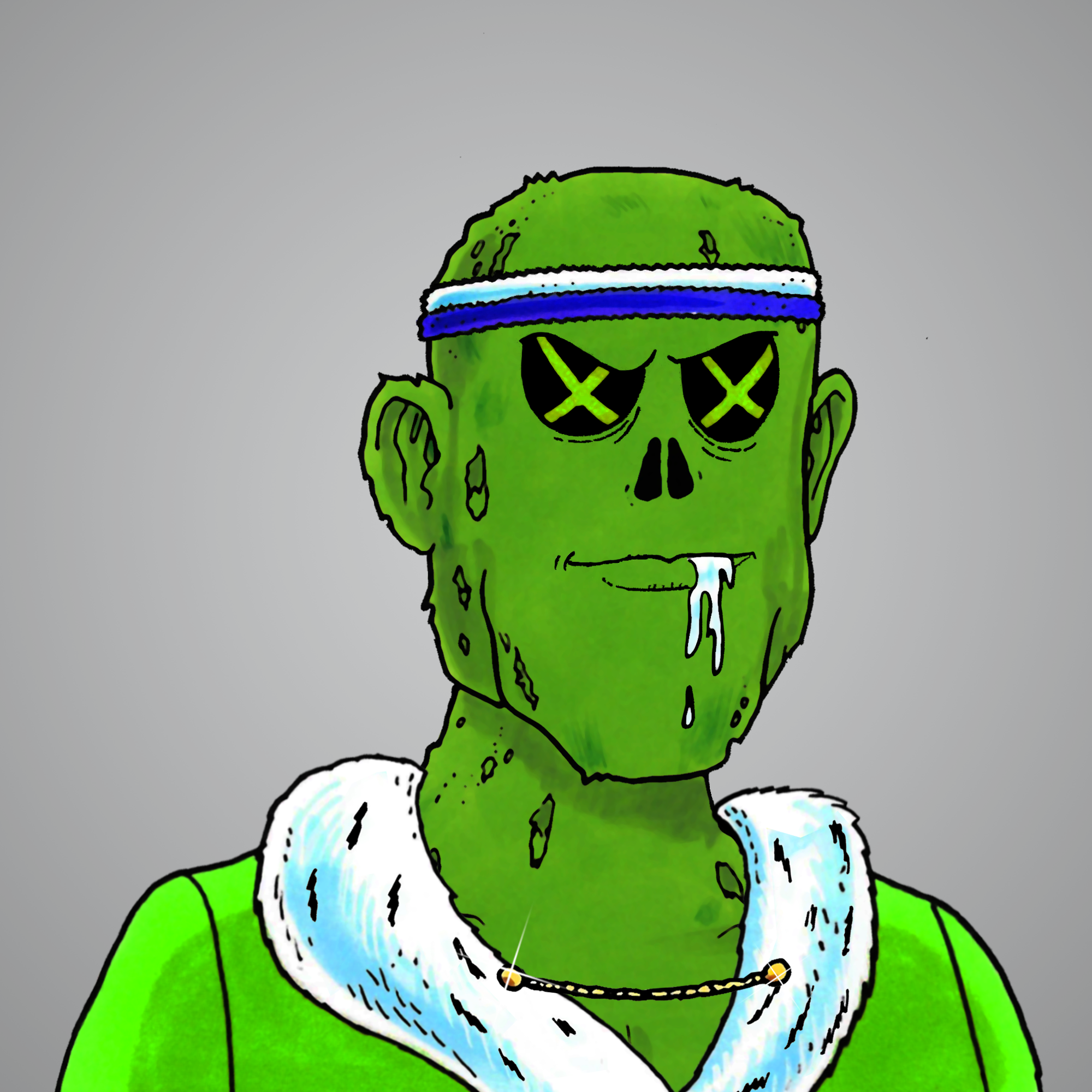 George Trosley - Jungle Freaks - Jungle Freak 6476 - NFT # 6476