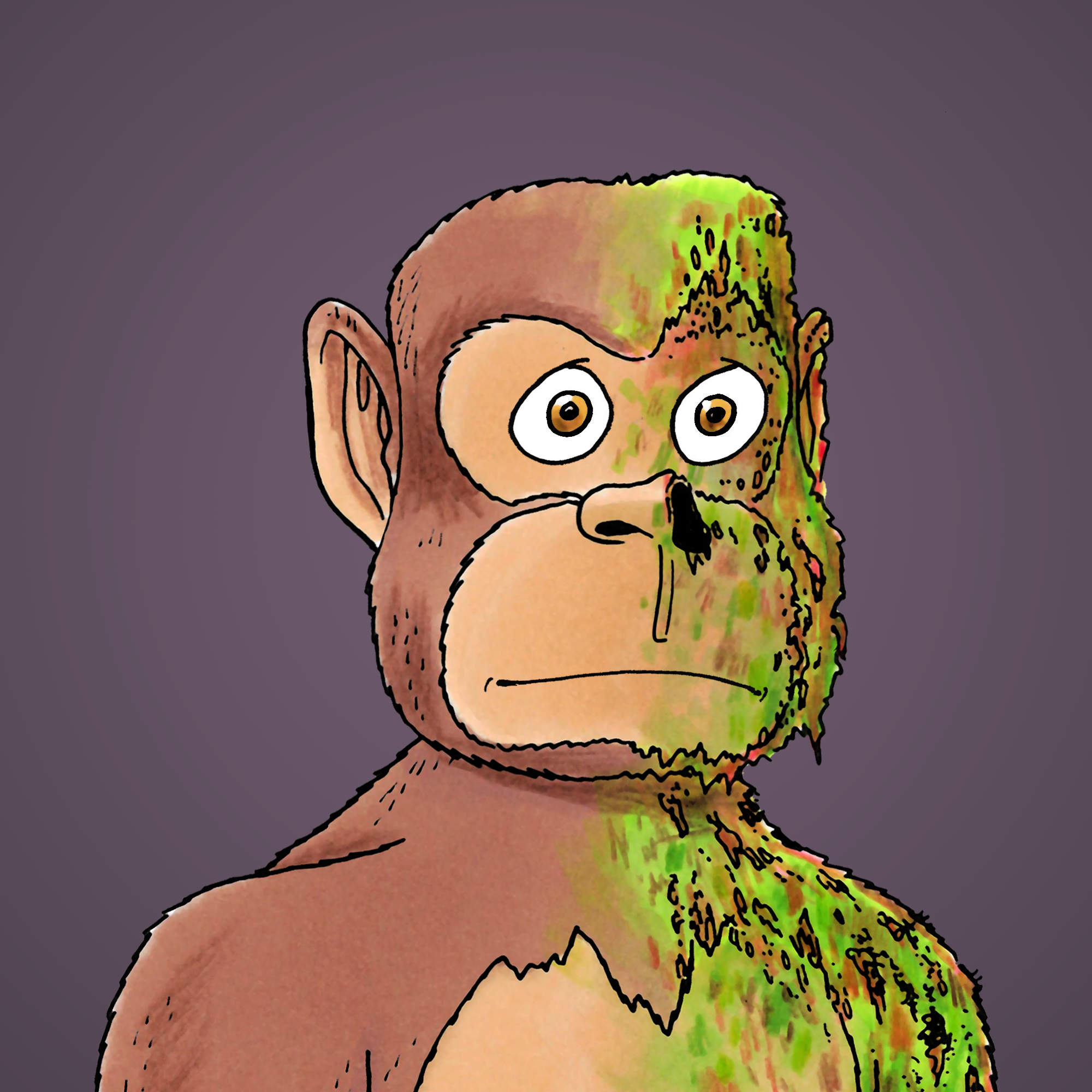 George Trosley - Jungle Freaks - Jungle Freak 6483 - NFT # 6483