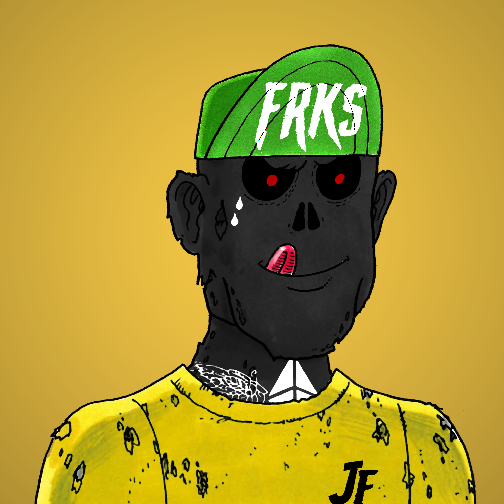 George Trosley - Jungle Freaks - Jungle Freak 649 - NFT # 649