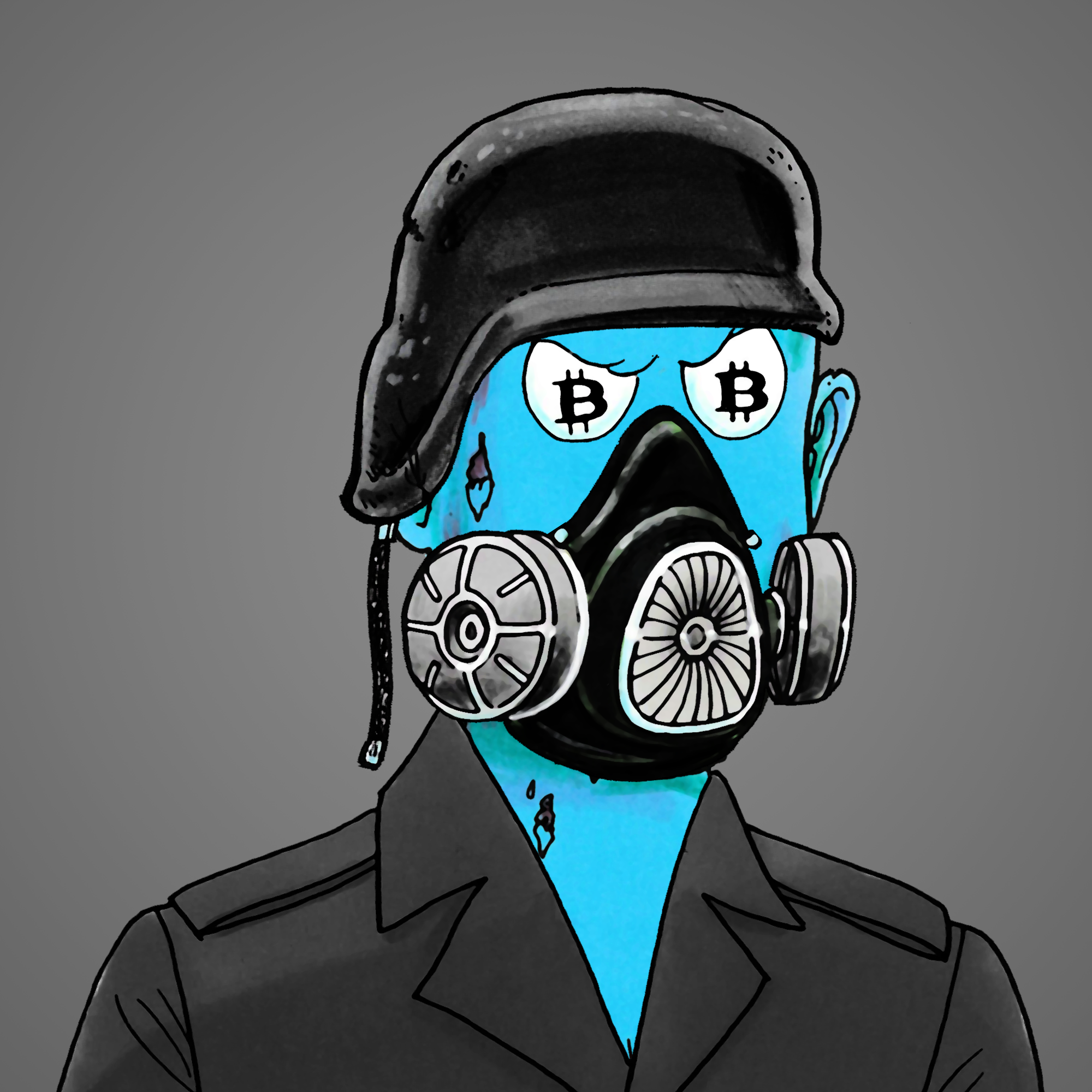 George Trosley - Jungle Freaks - Jungle Freak 6496 - NFT # 6496