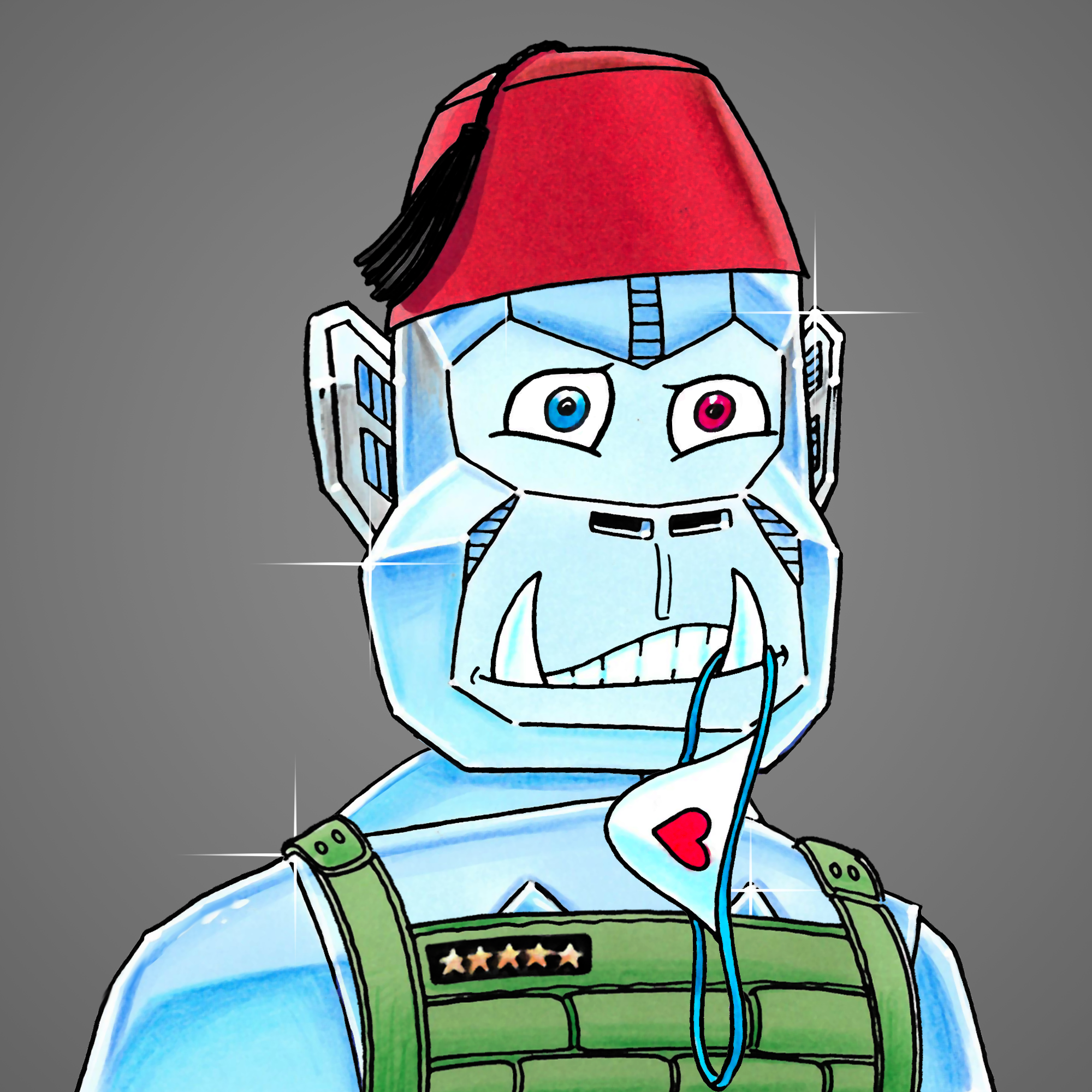 George Trosley - Jungle Freaks - Jungle Freak 650 - NFT # 650