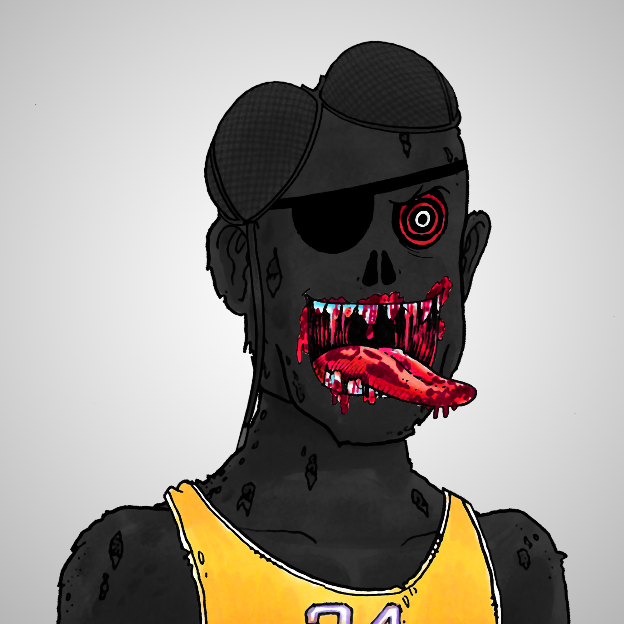 George Trosley - Jungle Freaks - Jungle Freak 6505 - NFT # 6505