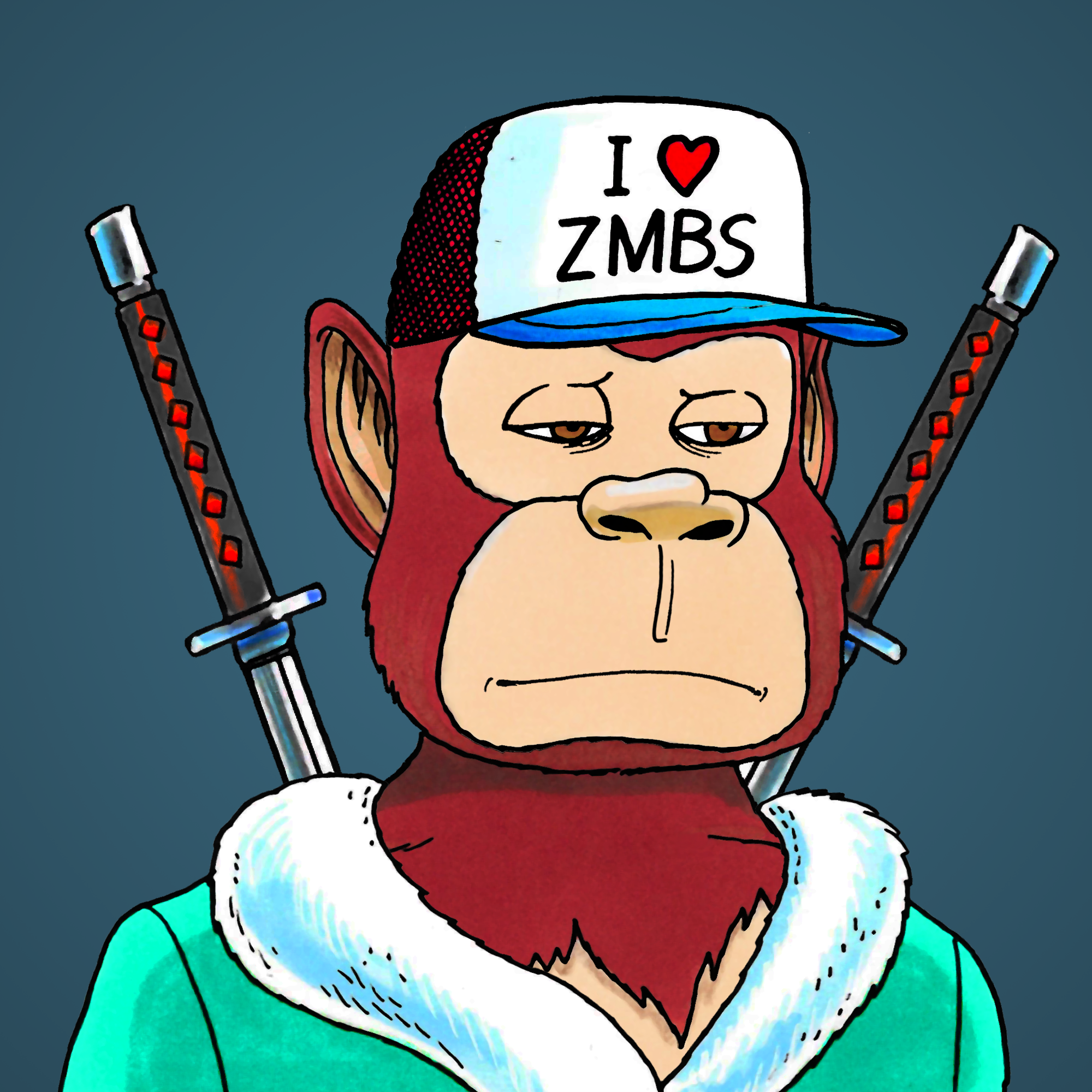 George Trosley - Jungle Freaks - Jungle Freak 6511 - NFT # 6511