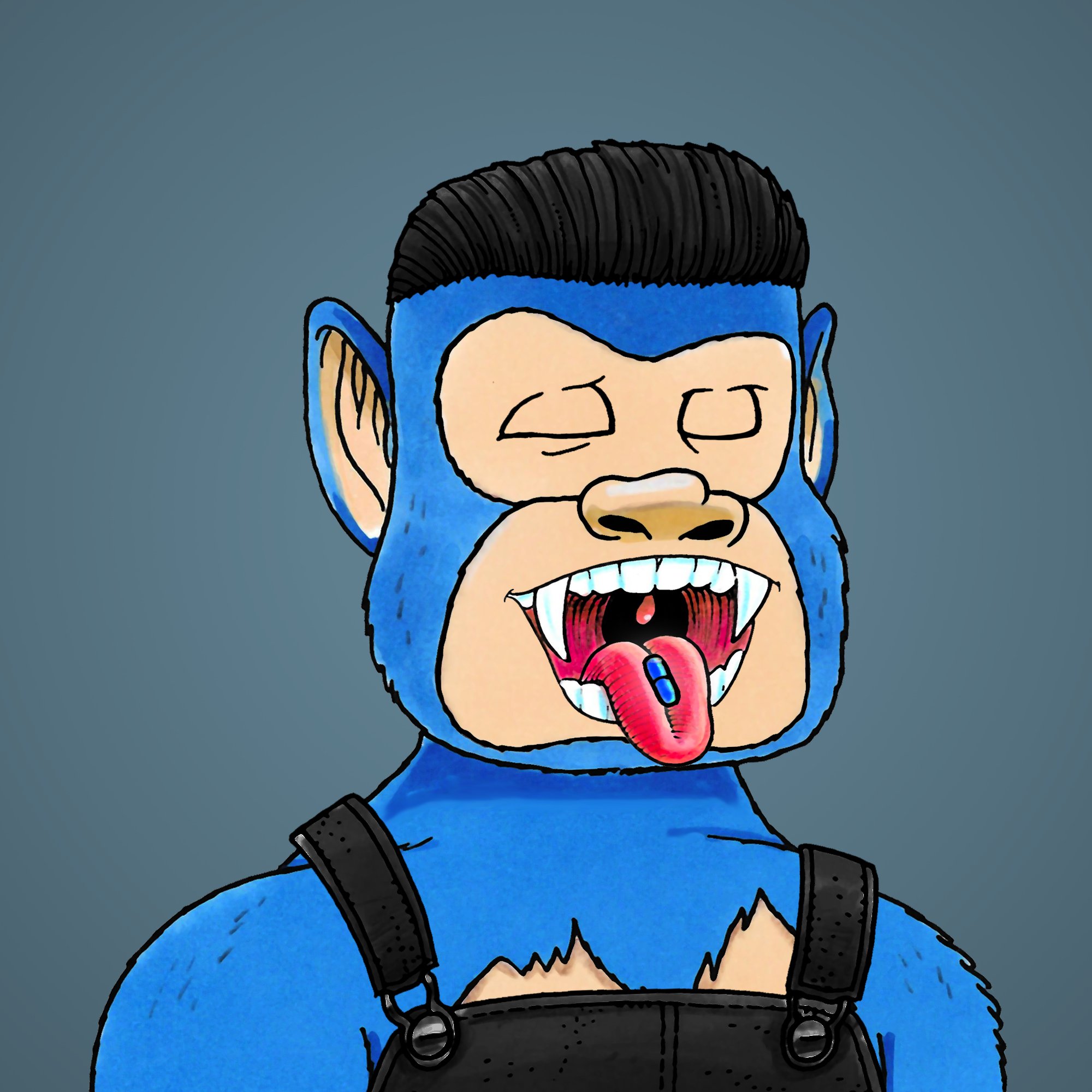 George Trosley - Jungle Freaks - Jungle Freak 652 - NFT # 652