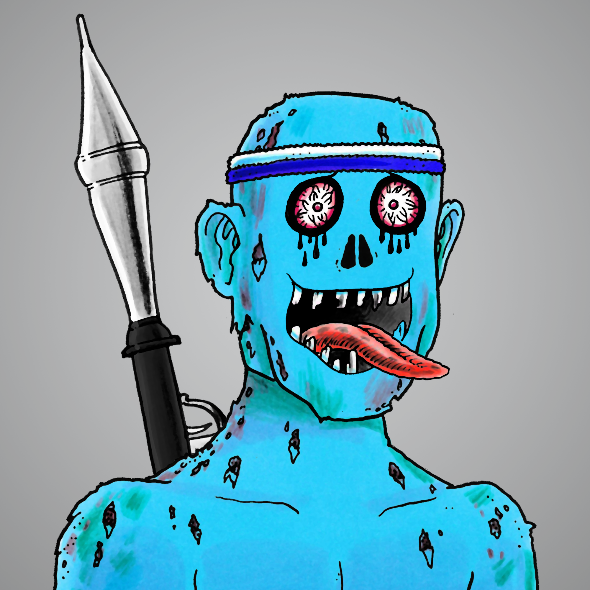 George Trosley - Jungle Freaks - Jungle Freak 653 - NFT # 653