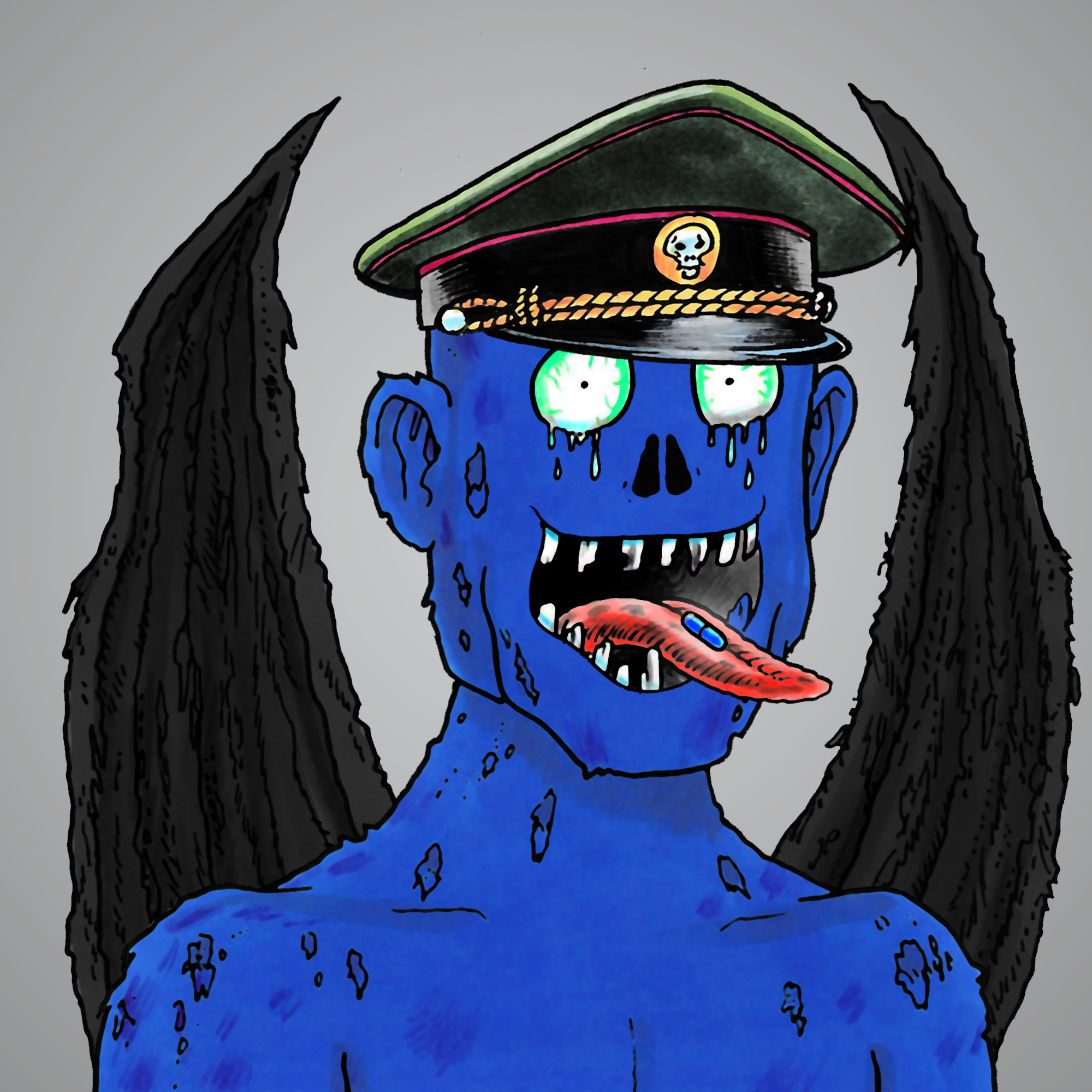 George Trosley - Jungle Freaks - Jungle Freak 654 - NFT # 654