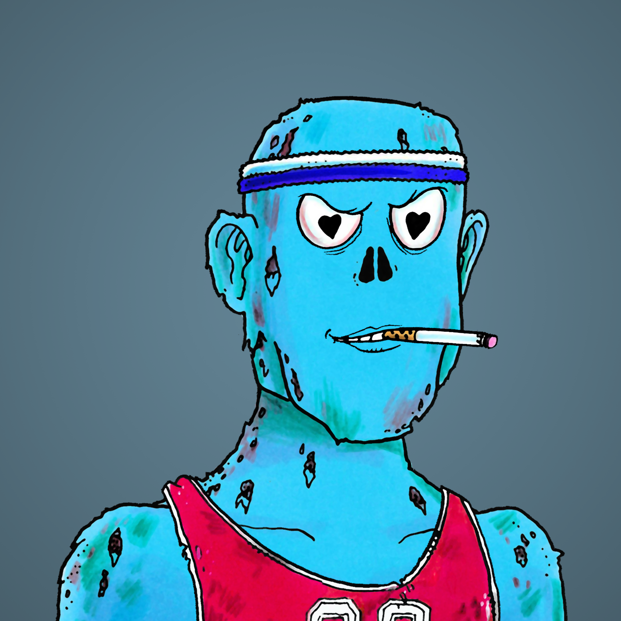 George Trosley - Jungle Freaks - Jungle Freak 6545 - NFT # 6545