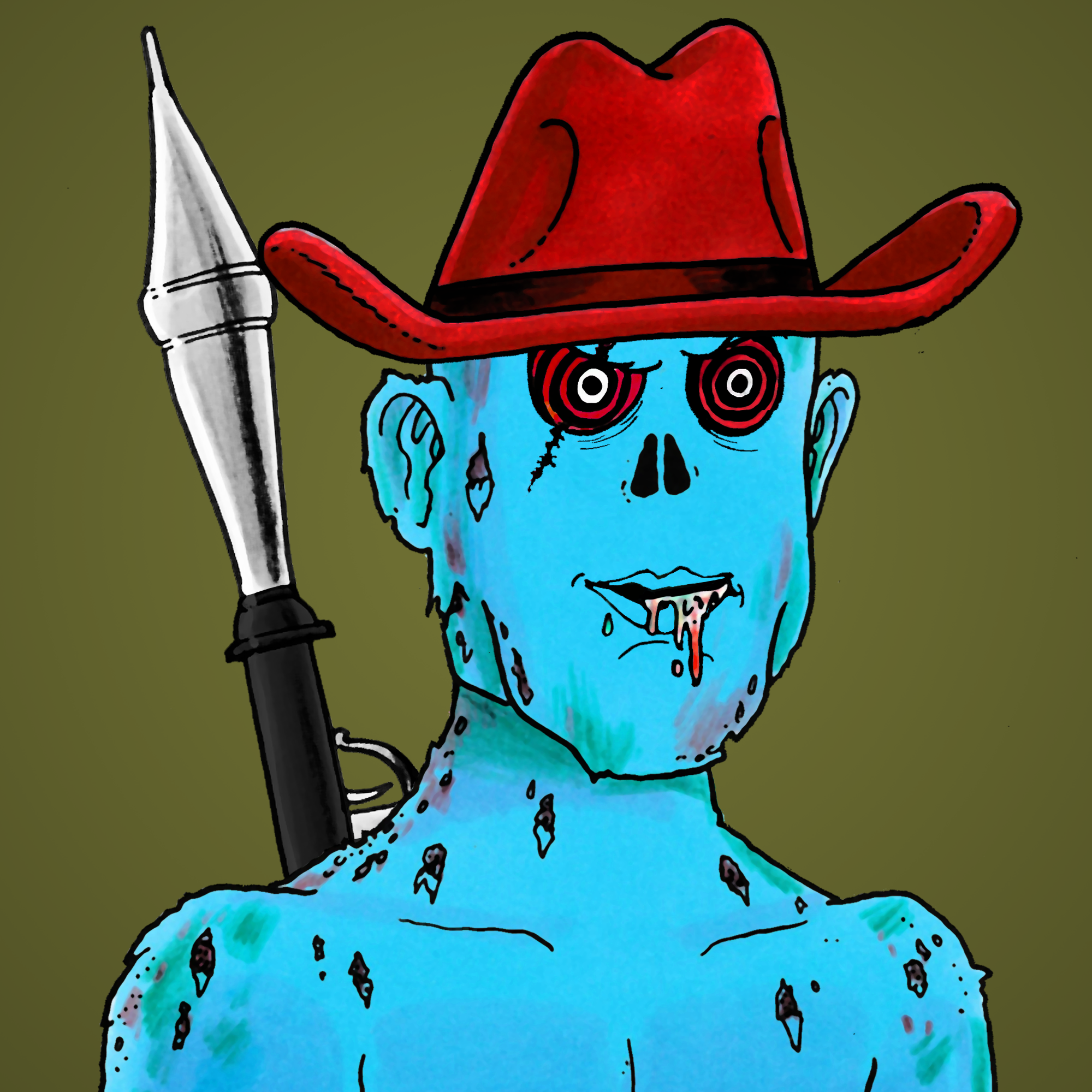 George Trosley - Jungle Freaks - Jungle Freak 6547 - NFT # 6547