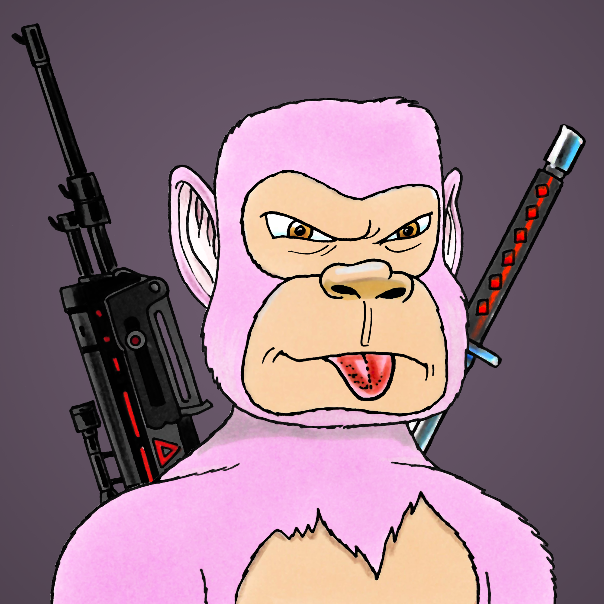 George Trosley - Jungle Freaks - Jungle Freak 655 - NFT # 655