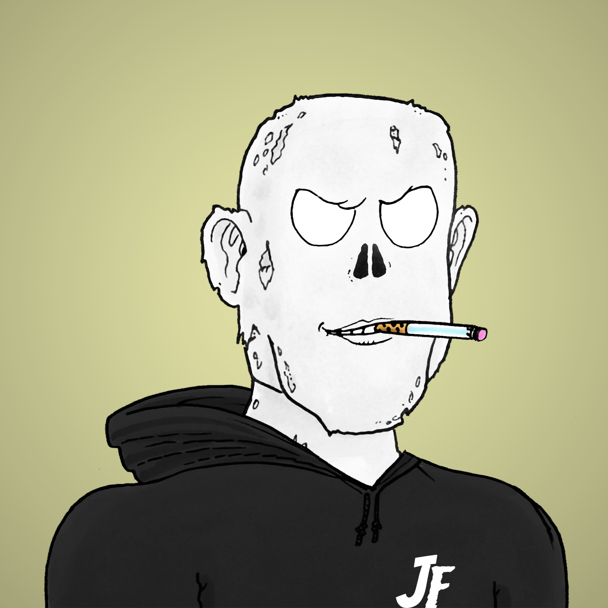 George Trosley - Jungle Freaks - Jungle Freak 6551 - NFT # 6551