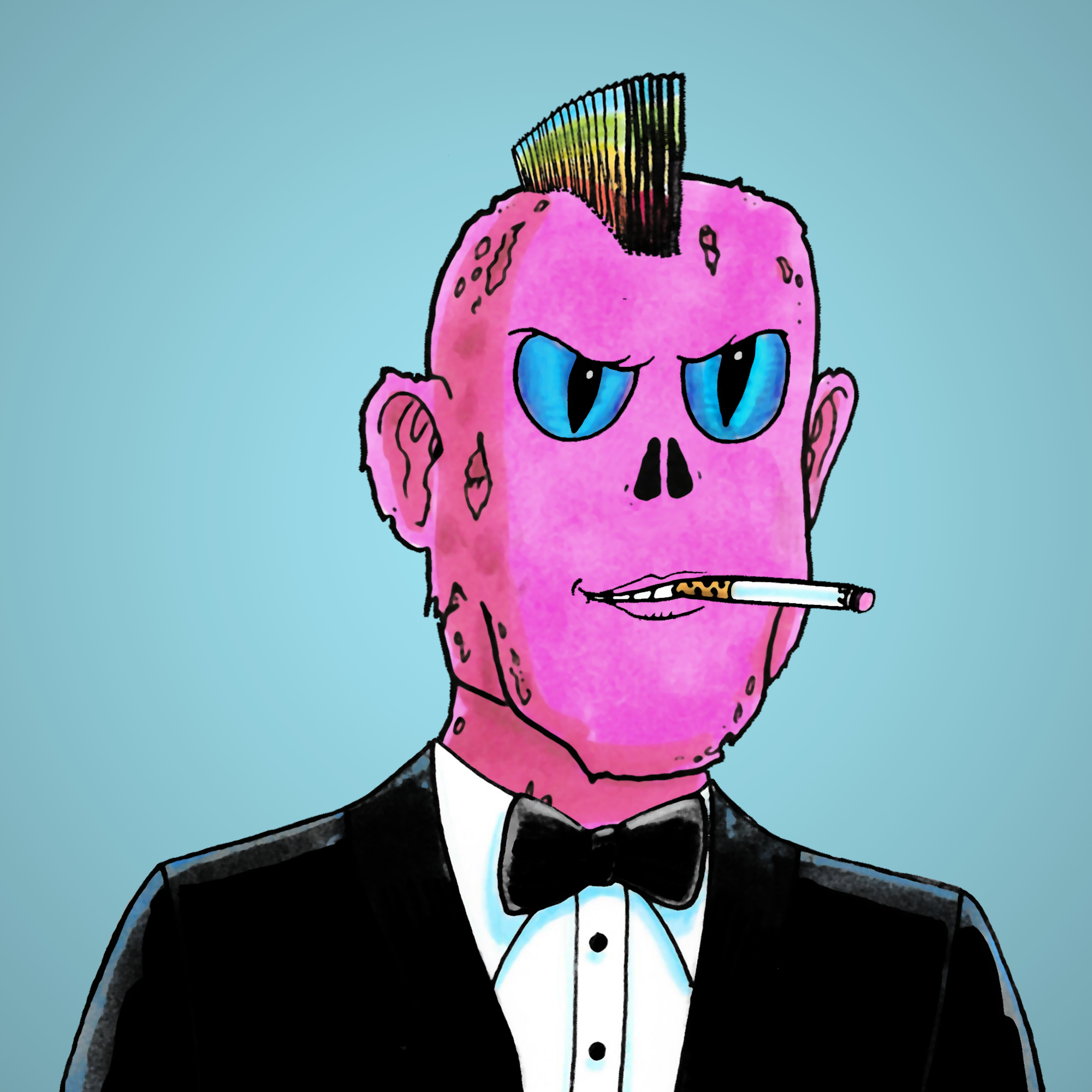 George Trosley - Jungle Freaks - Jungle Freak 6559 - NFT # 6559