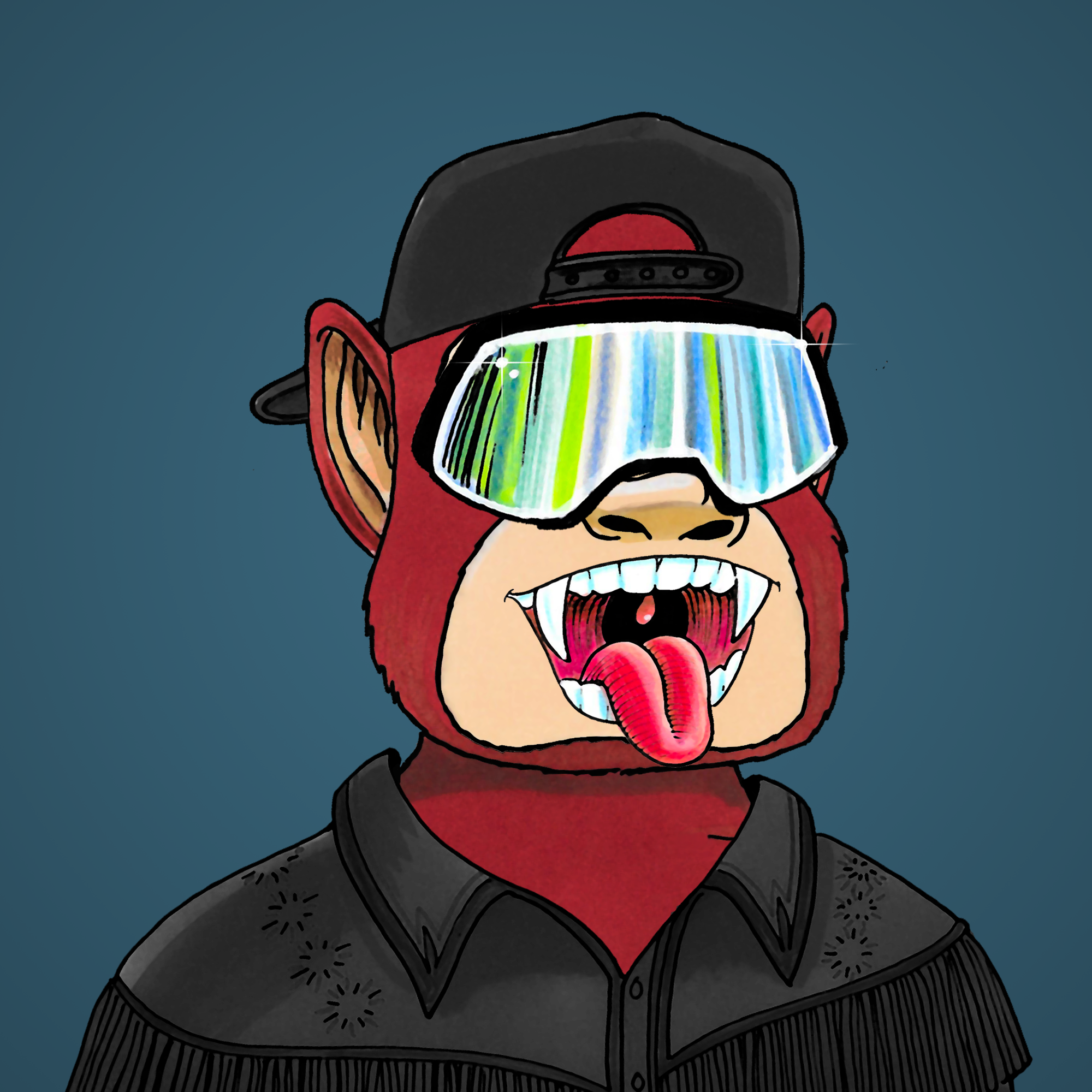 George Trosley - Jungle Freaks - Jungle Freak 6561 - NFT # 6561