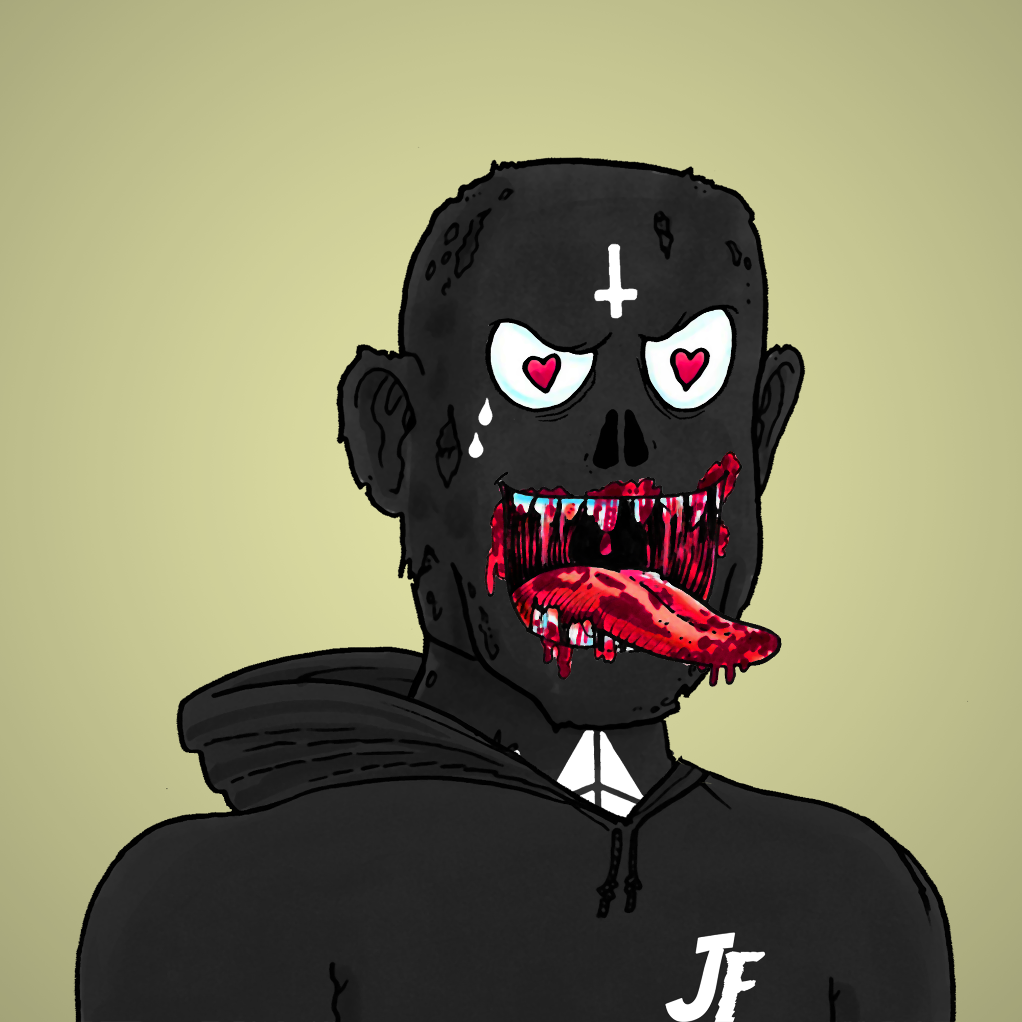 George Trosley - Jungle Freaks - Jungle Freak 6568 - NFT # 6568