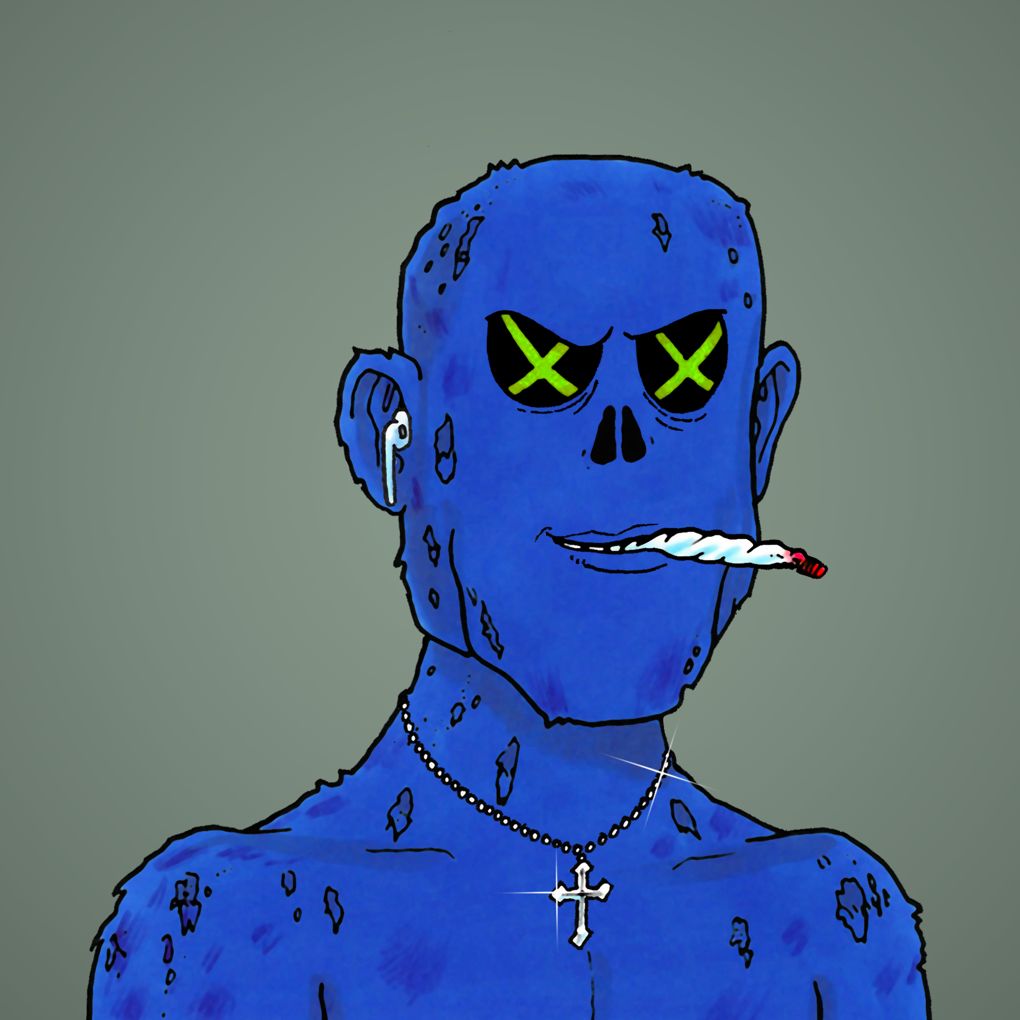 George Trosley - Jungle Freaks - Jungle Freak 658 - NFT # 658