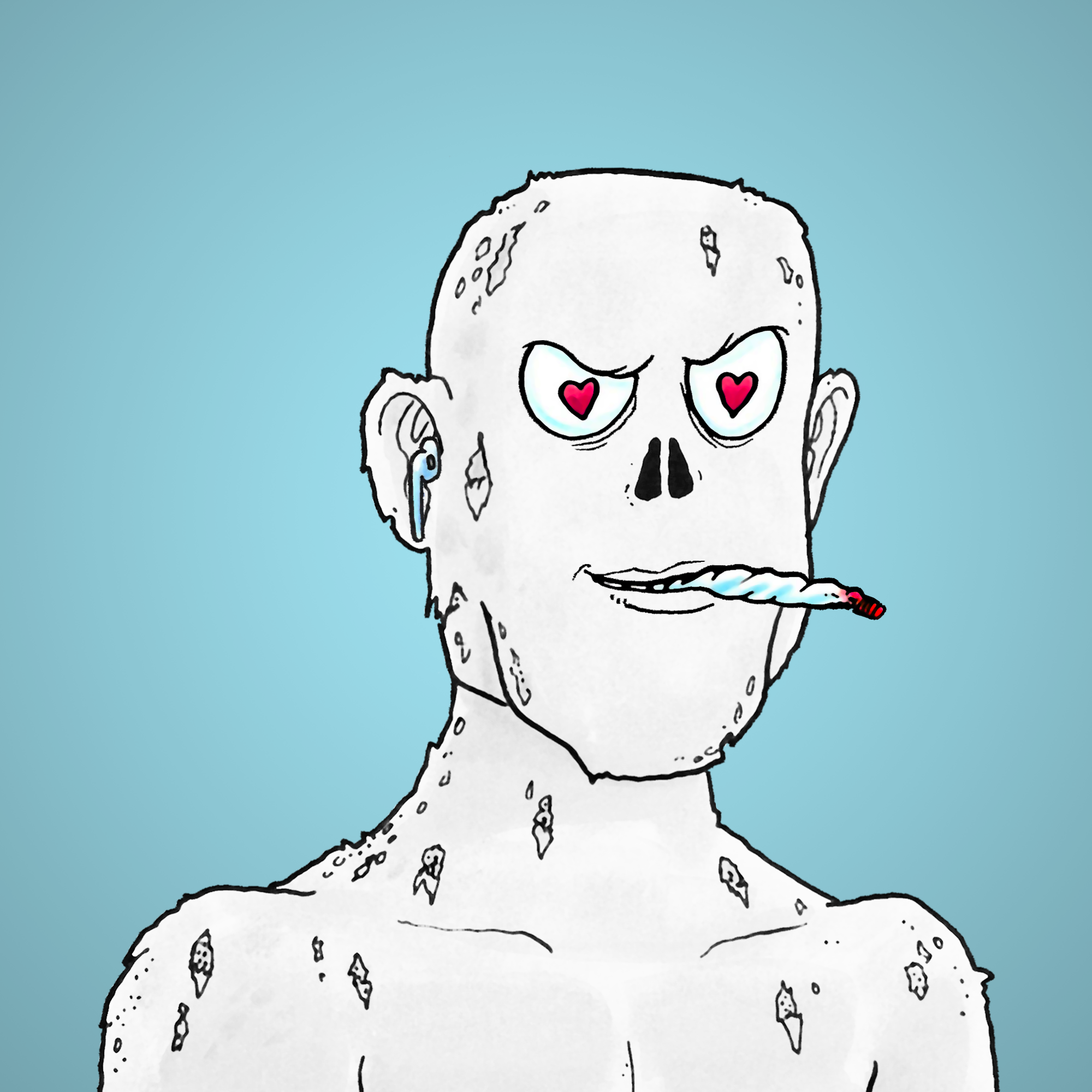 George Trosley - Jungle Freaks - Jungle Freak 6593 - NFT # 6593