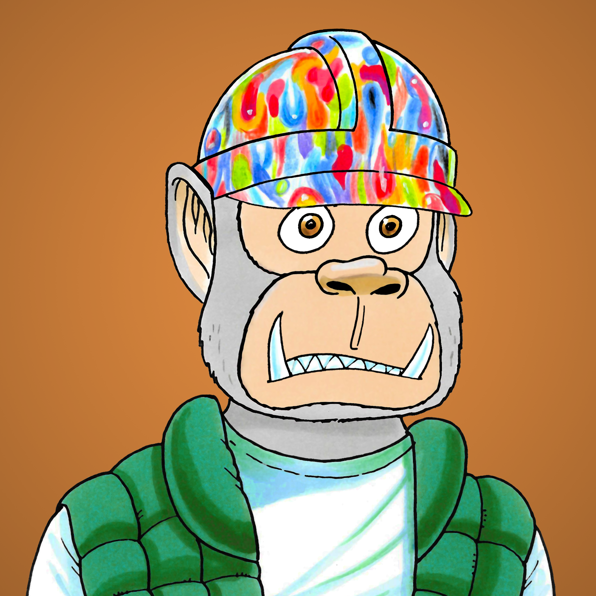 George Trosley - Jungle Freaks - Jungle Freak 660 - NFT # 660