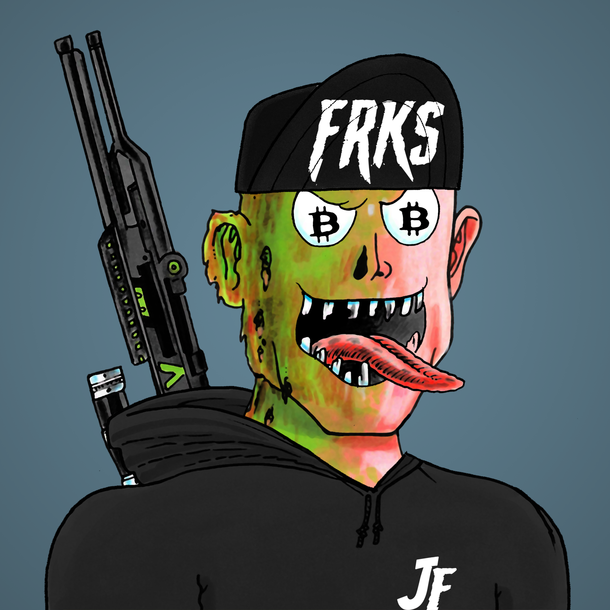 George Trosley - Jungle Freaks - Jungle Freak 661 - NFT # 661