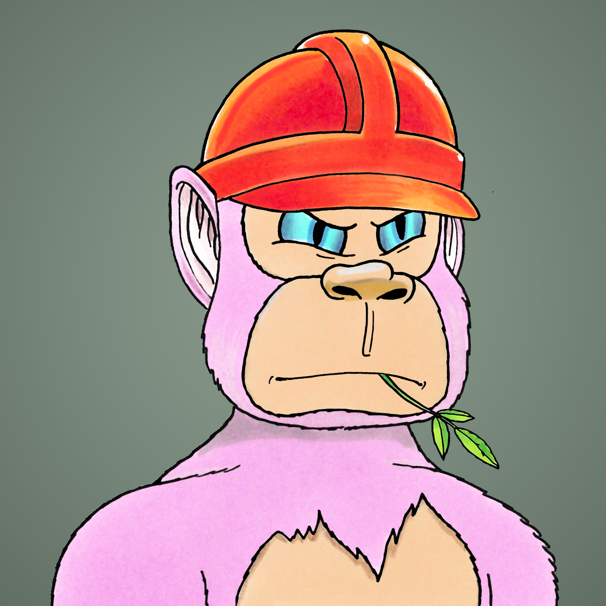 George Trosley - Jungle Freaks - Jungle Freak 6611 - NFT # 6611