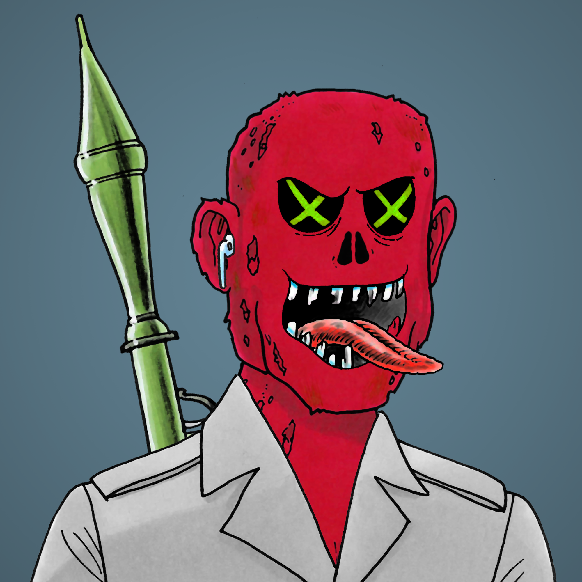 George Trosley - Jungle Freaks - Jungle Freak 662 - NFT # 662