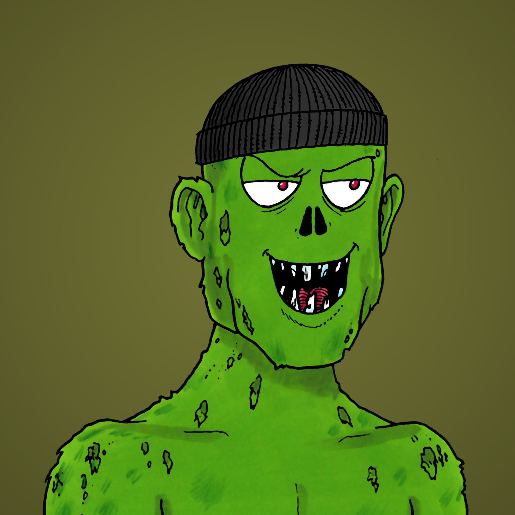 George Trosley - Jungle Freaks - Jungle Freak 6624 - NFT # 6624