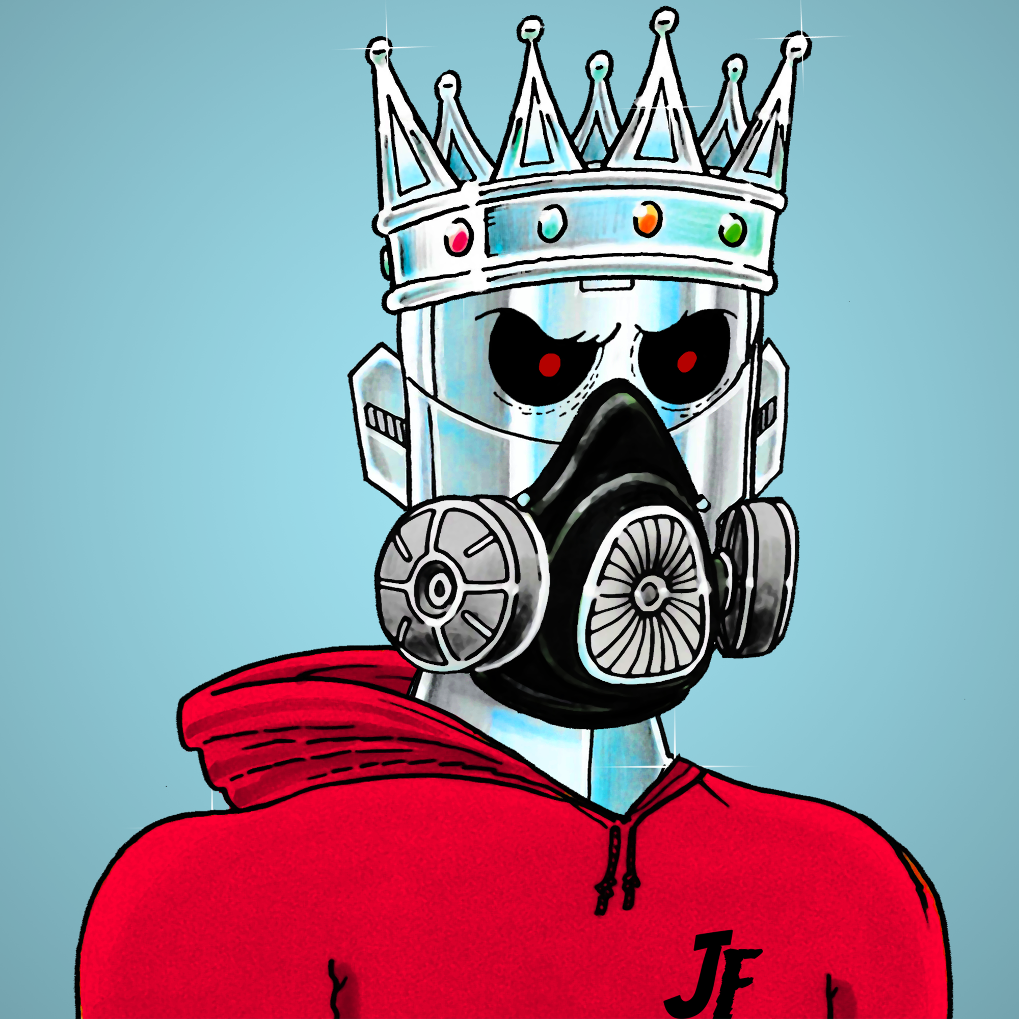 George Trosley - Jungle Freaks - Jungle Freak 6649 - NFT # 6649