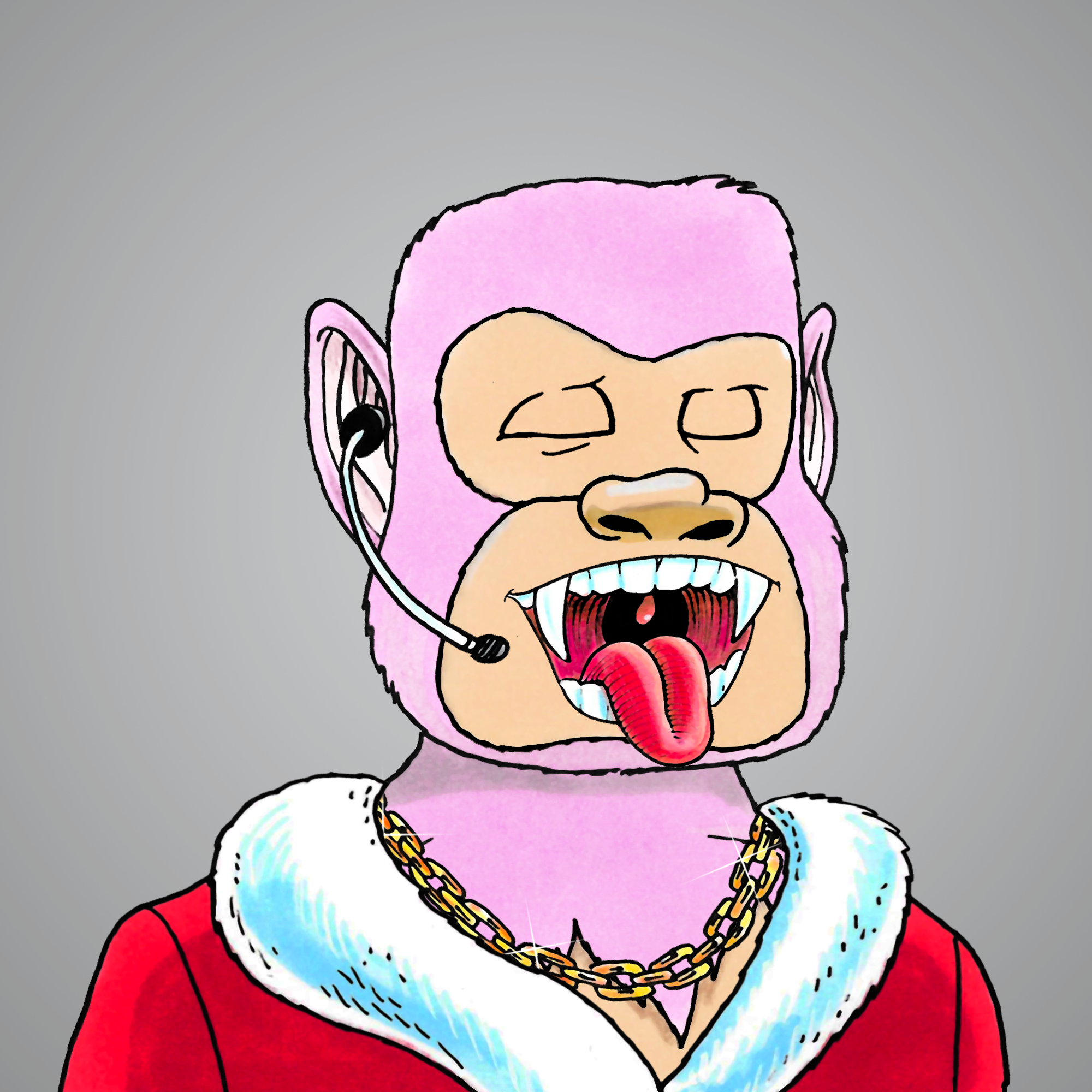 George Trosley - Jungle Freaks - Jungle Freak 666 - NFT # 666