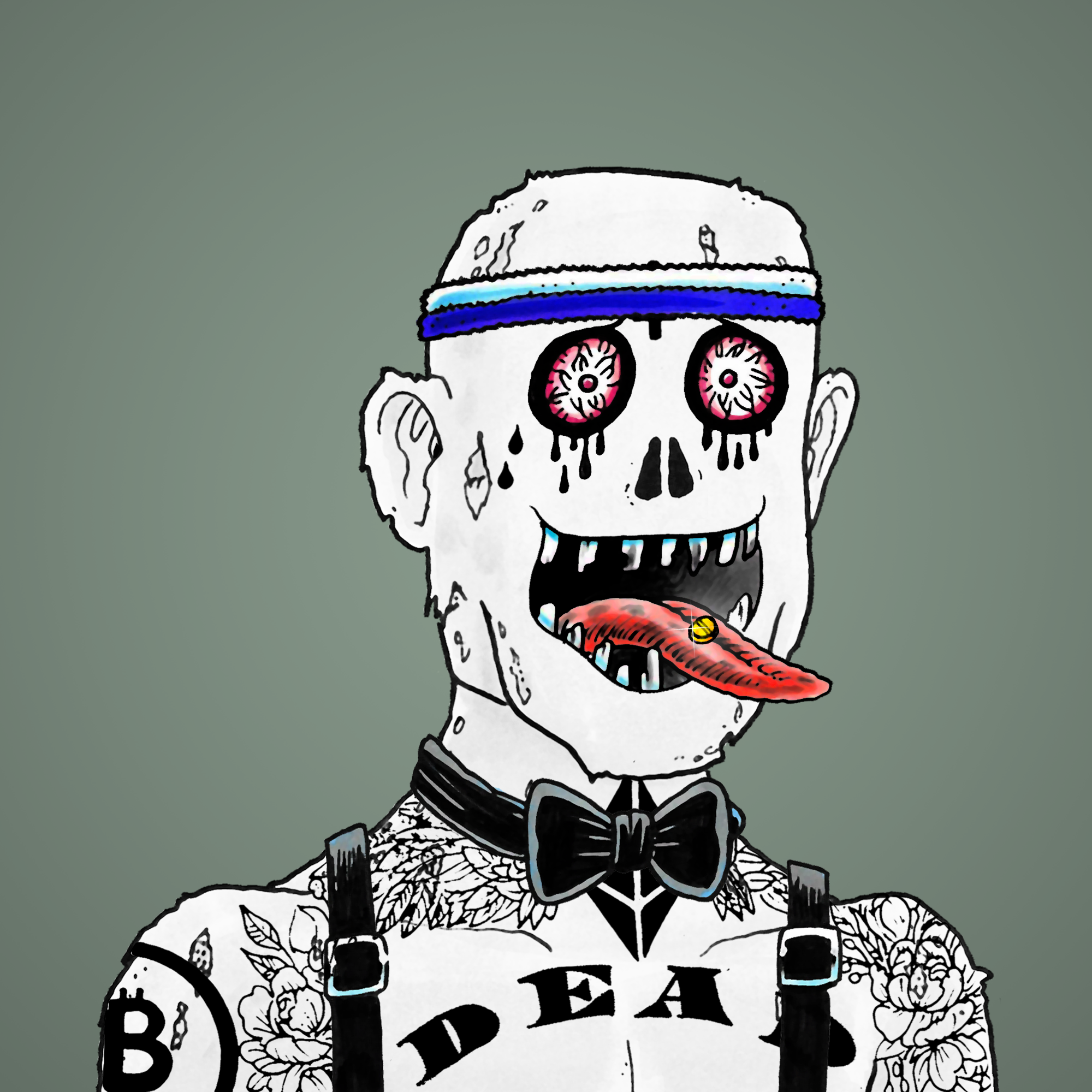 George Trosley - Jungle Freaks - Jungle Freak 6662 - NFT # 6662