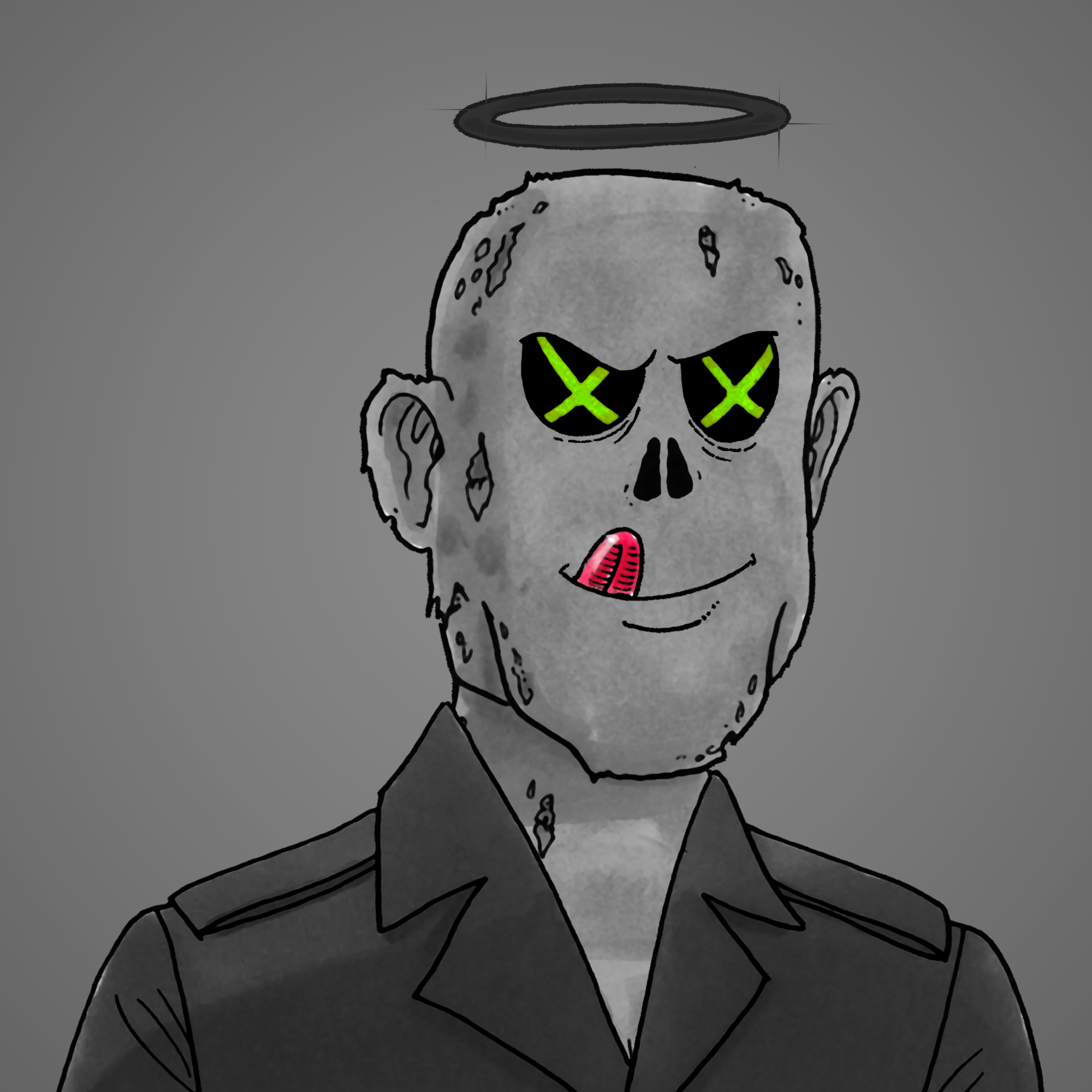 George Trosley - Jungle Freaks - Jungle Freak 6668 - NFT # 6668