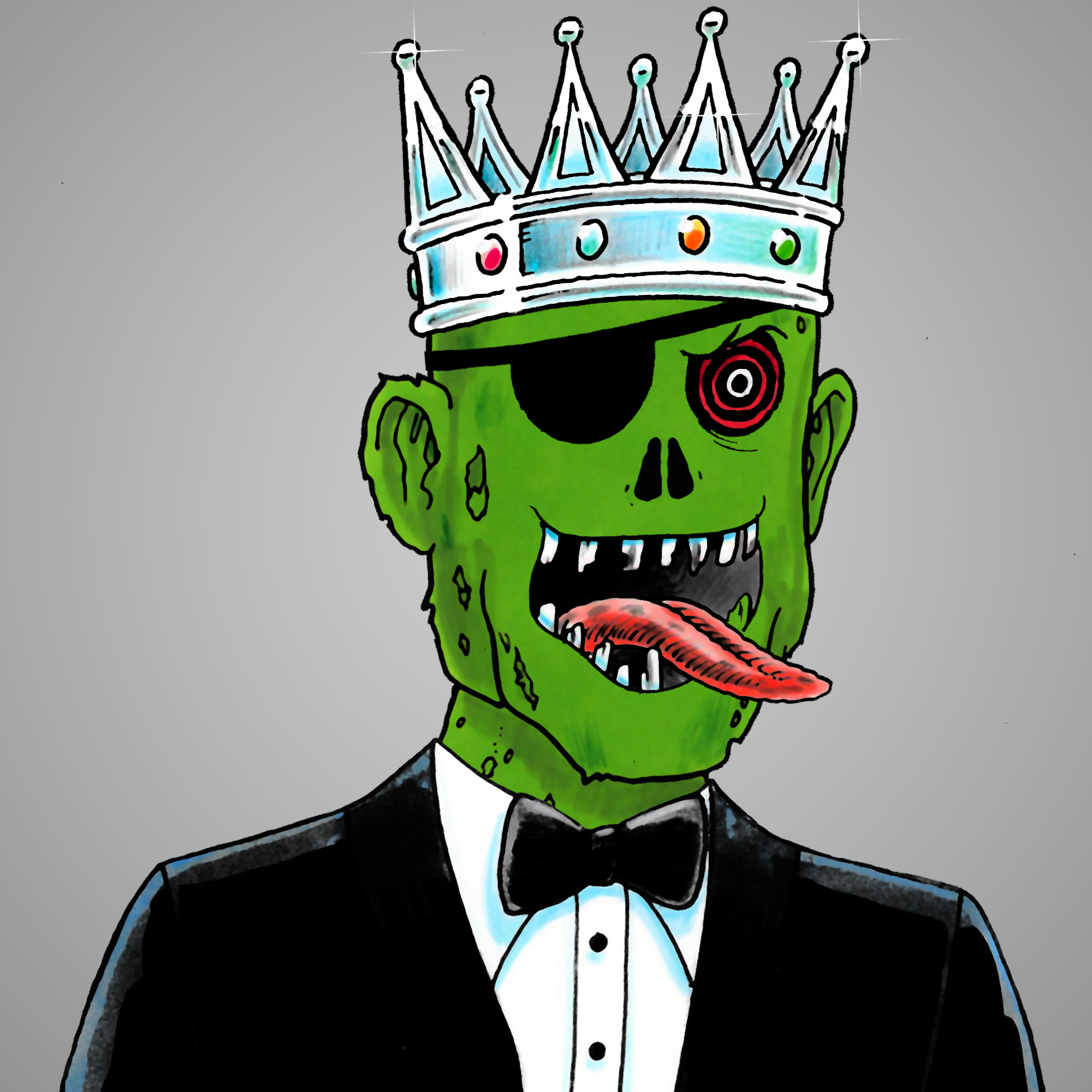 George Trosley - Jungle Freaks - Jungle Freak 6669 - NFT # 6669