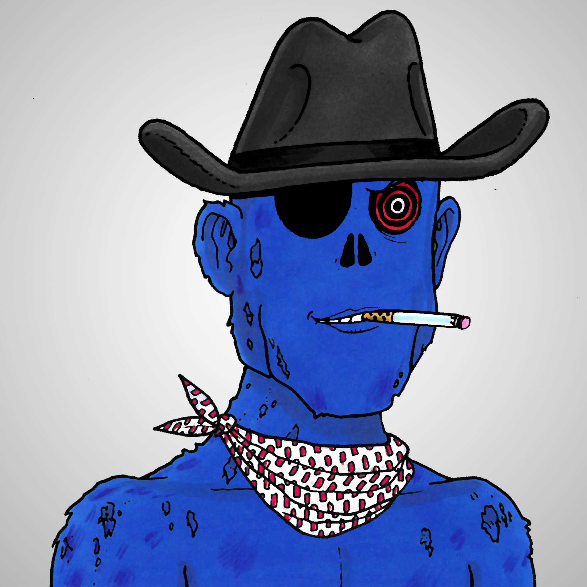 George Trosley - Jungle Freaks - Jungle Freak 6670 - NFT # 6670