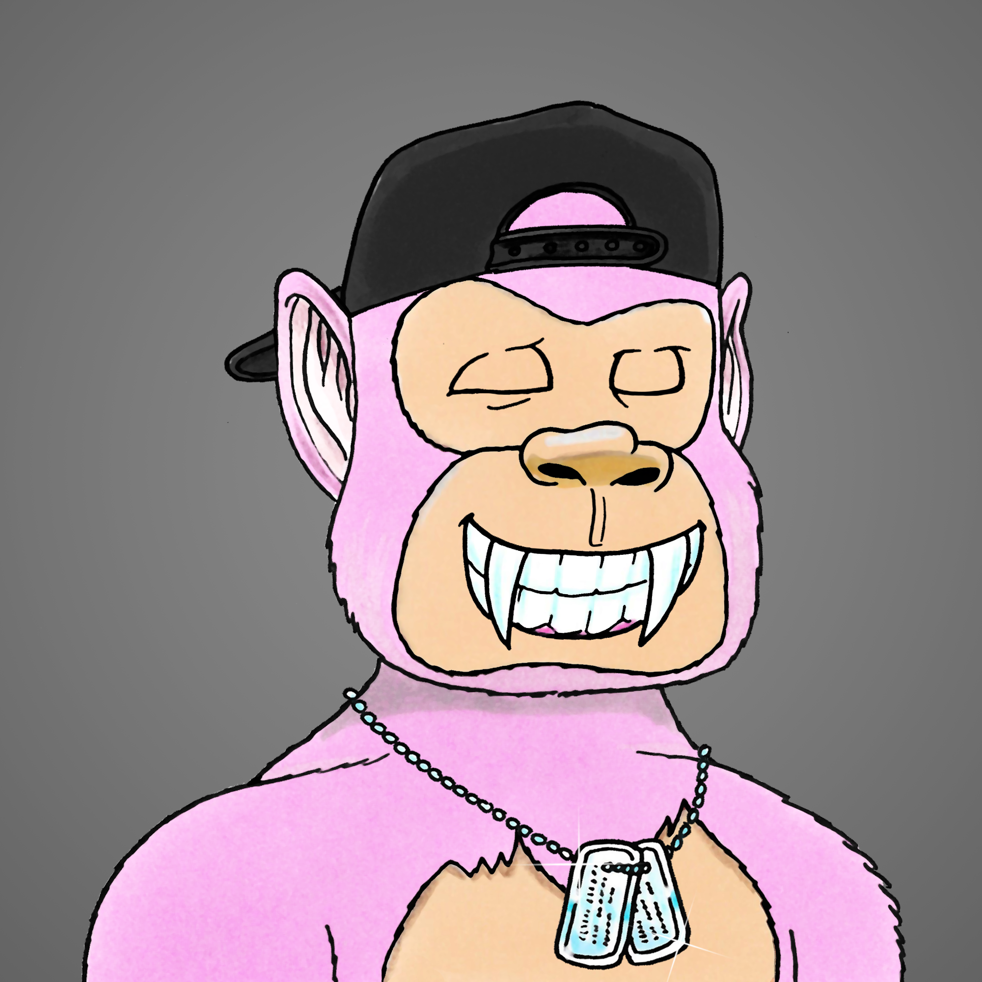 George Trosley - Jungle Freaks - Jungle Freak 6676 - NFT # 6676