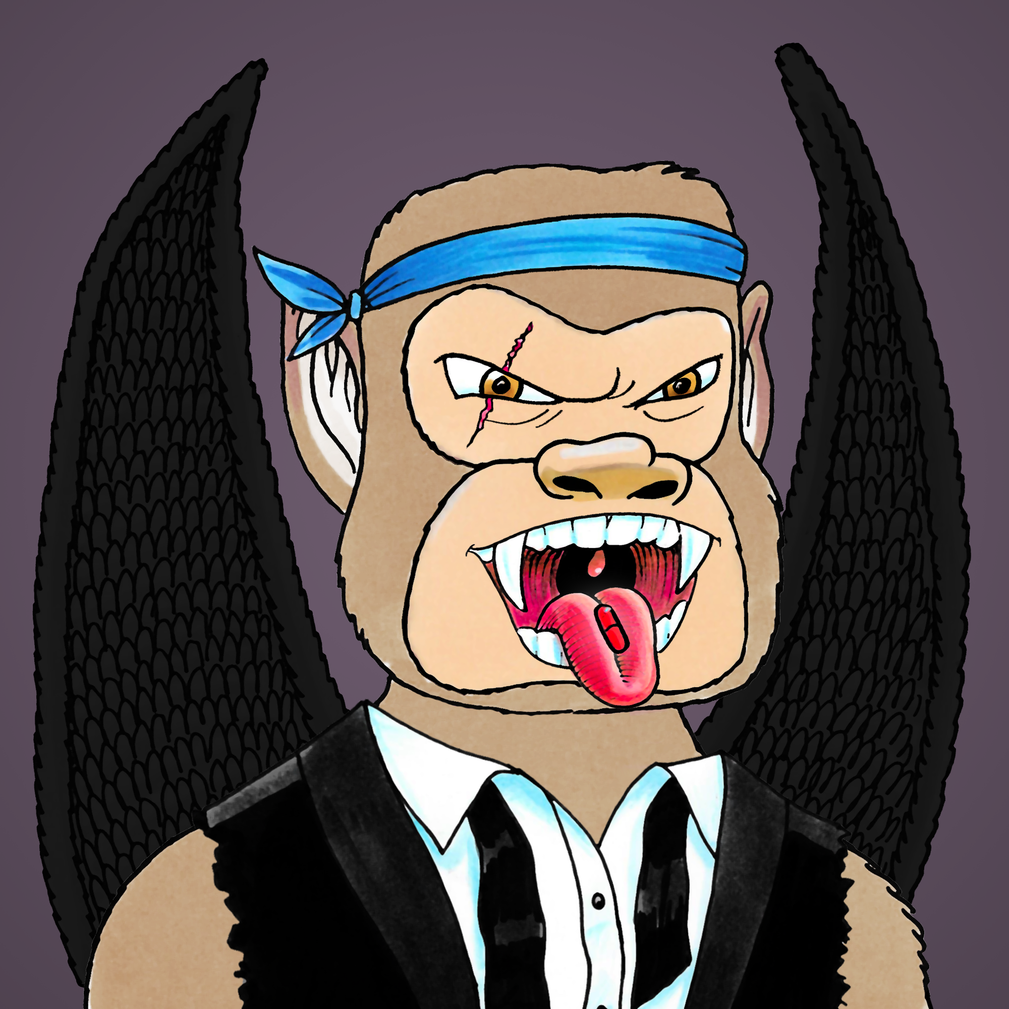 George Trosley - Jungle Freaks - Jungle Freak 6678 - NFT # 6678