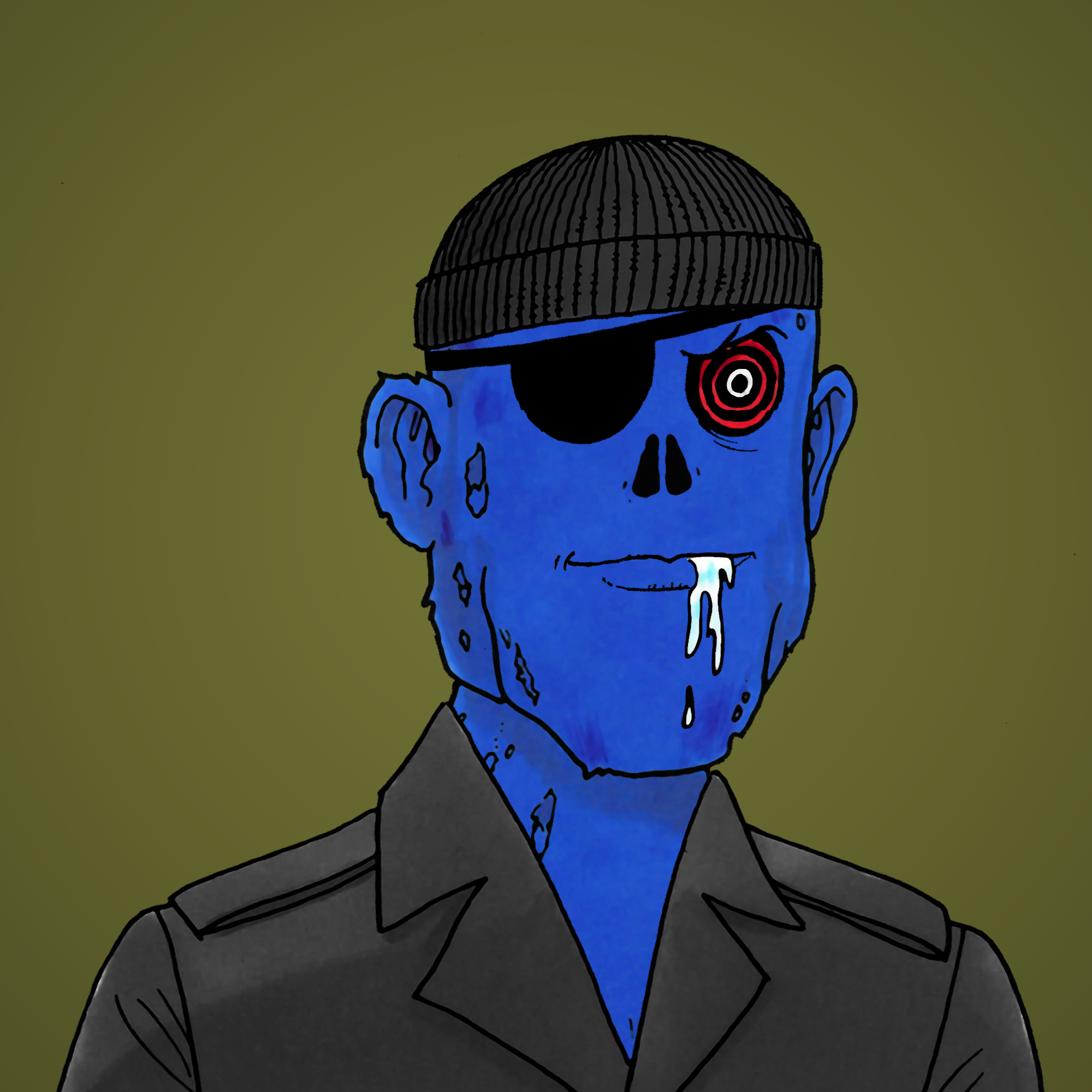 George Trosley - Jungle Freaks - Jungle Freak 6679 - NFT # 6679