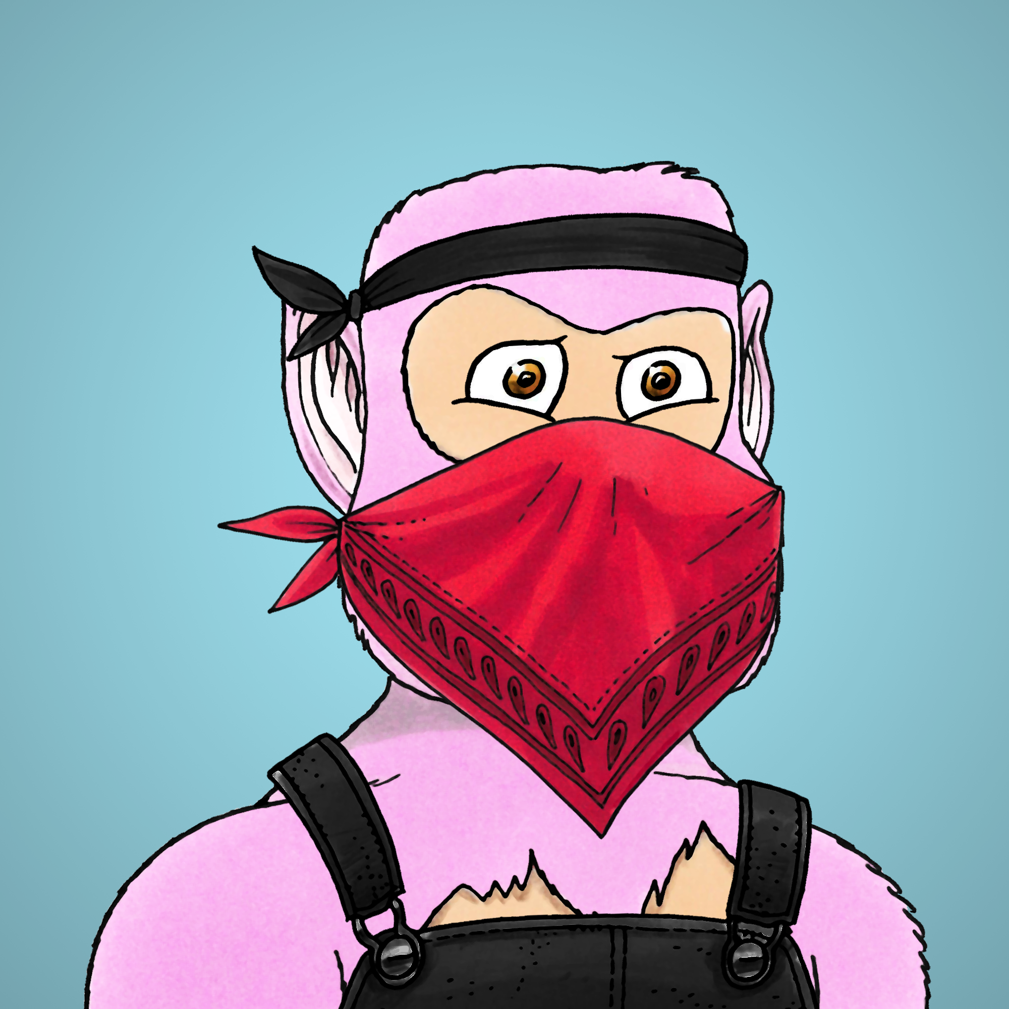 George Trosley - Jungle Freaks - Jungle Freak 6681 - NFT # 6681