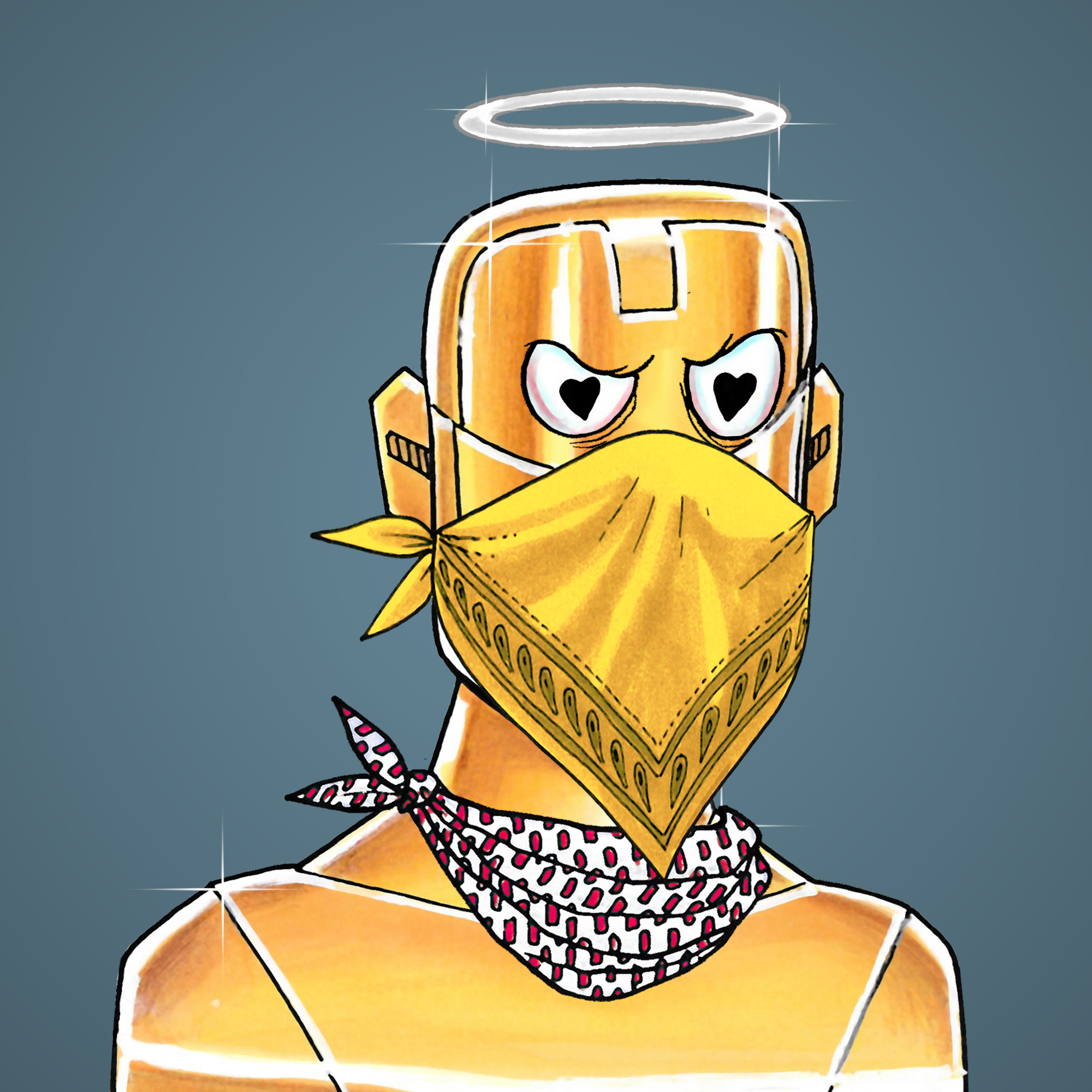 George Trosley - Jungle Freaks - Jungle Freak 6682 - NFT # 6682