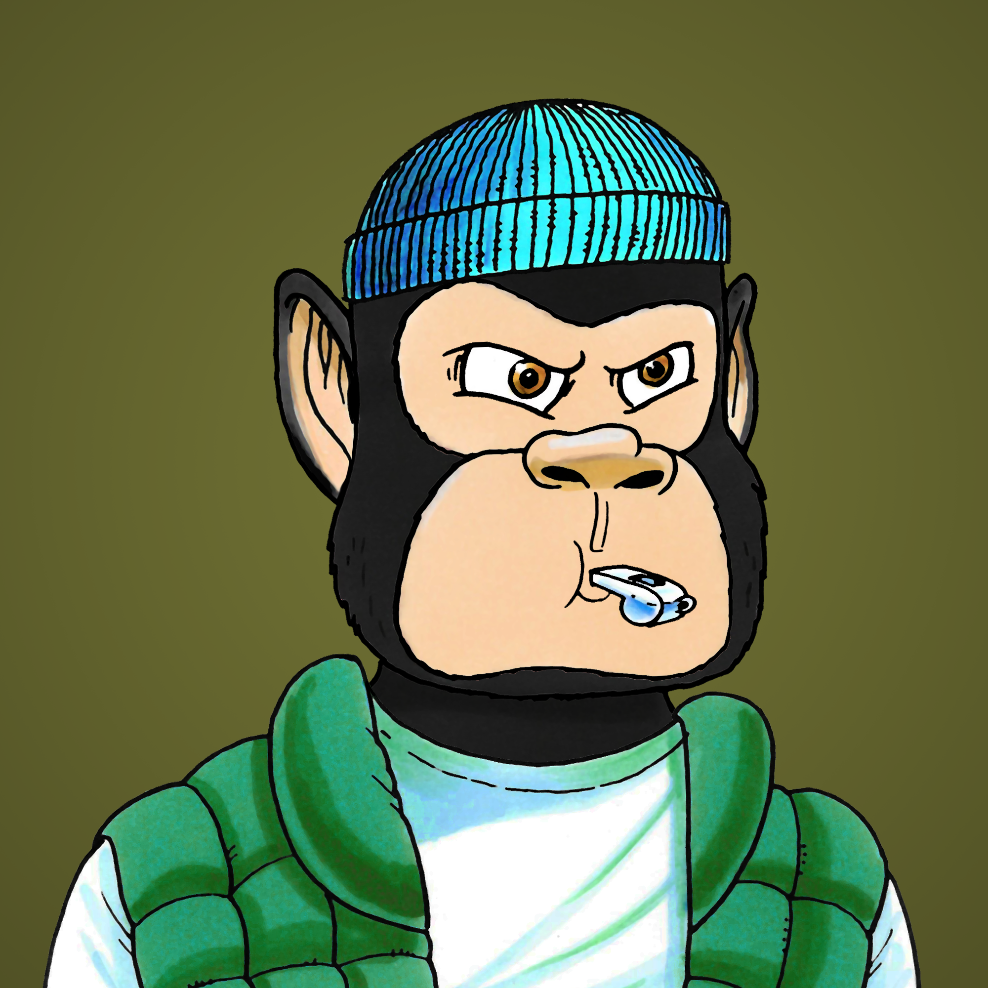 George Trosley - Jungle Freaks - Jungle Freak 669 - NFT # 669