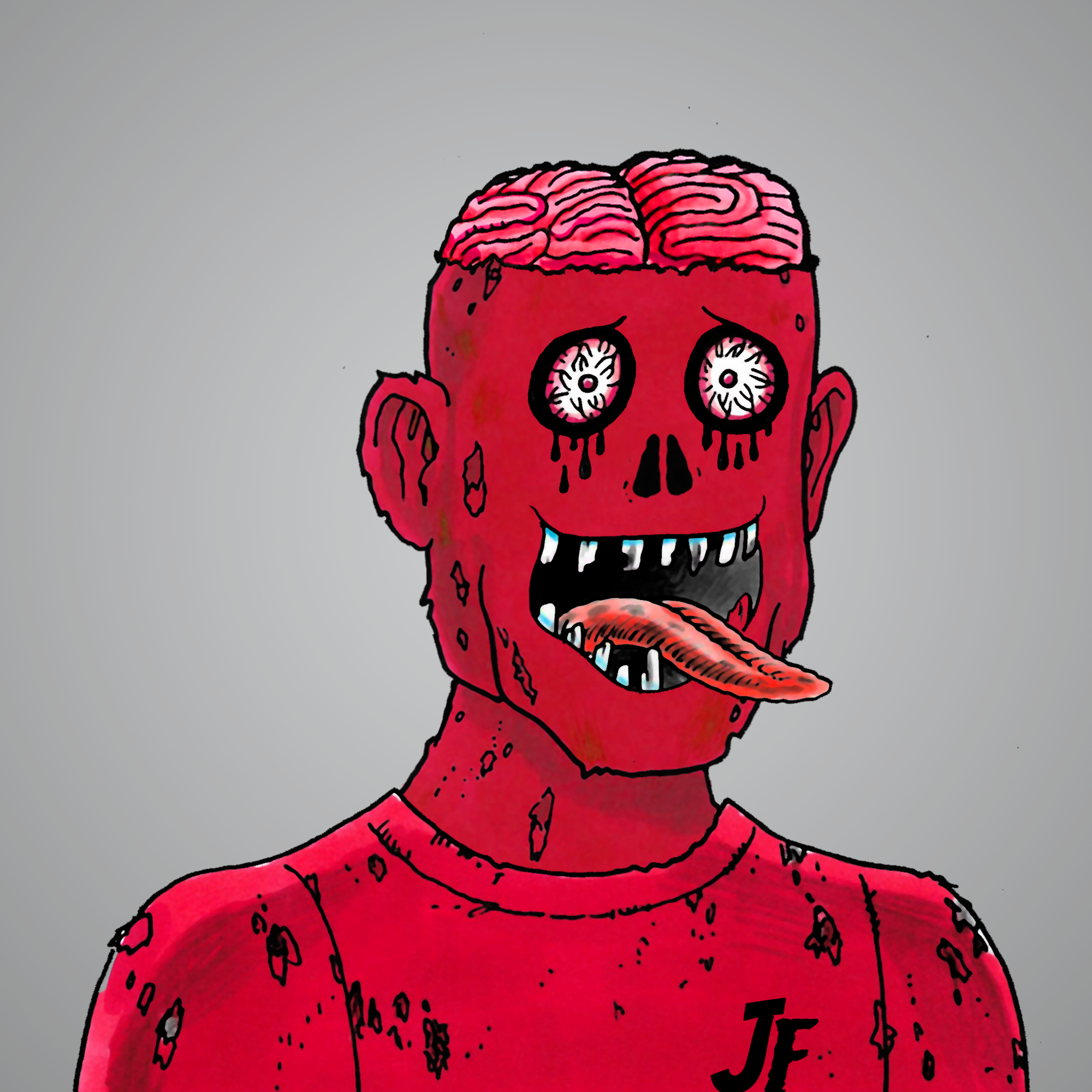 George Trosley - Jungle Freaks - Jungle Freak 6690 - NFT # 6690