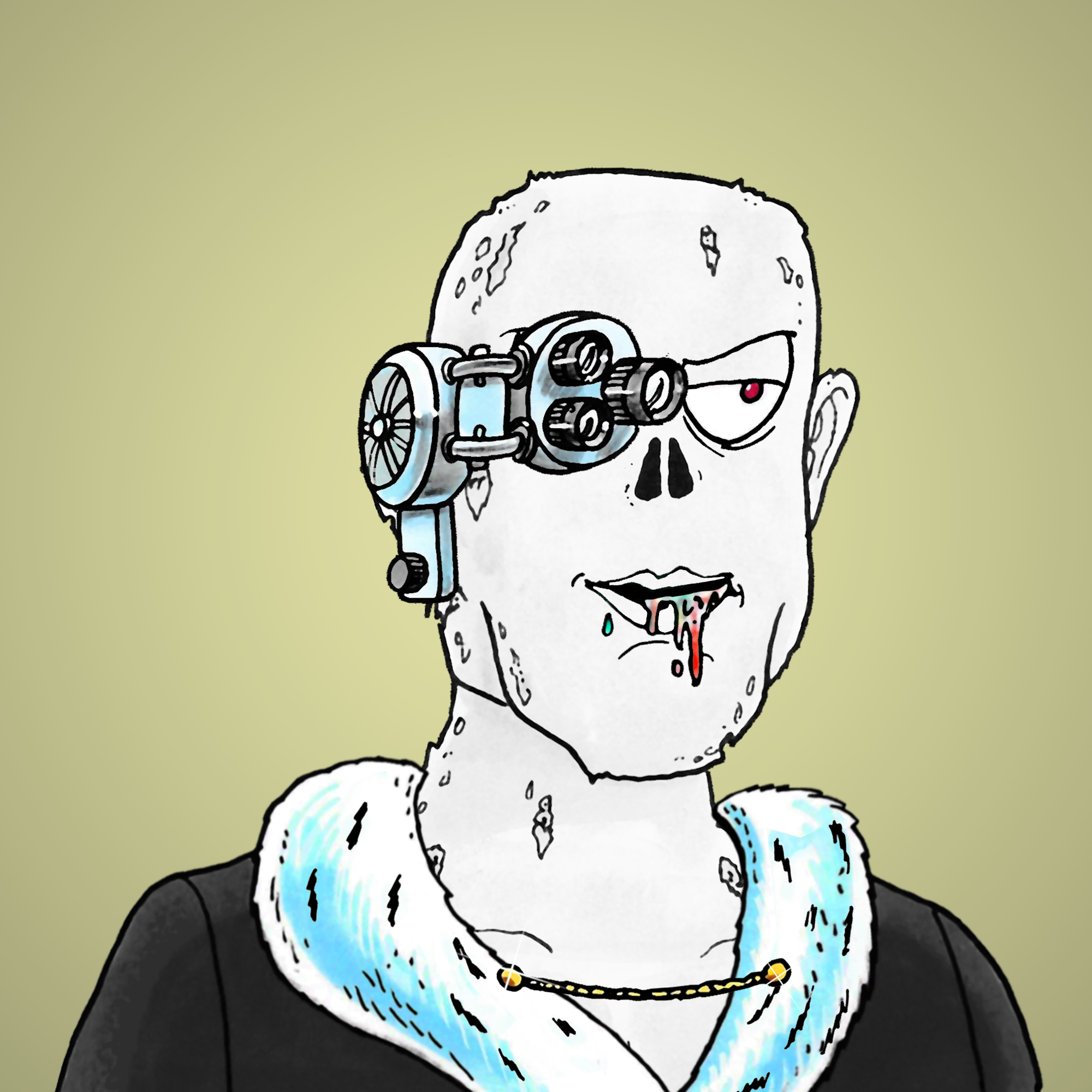 George Trosley - Jungle Freaks - Jungle Freak 6691 - NFT # 6691