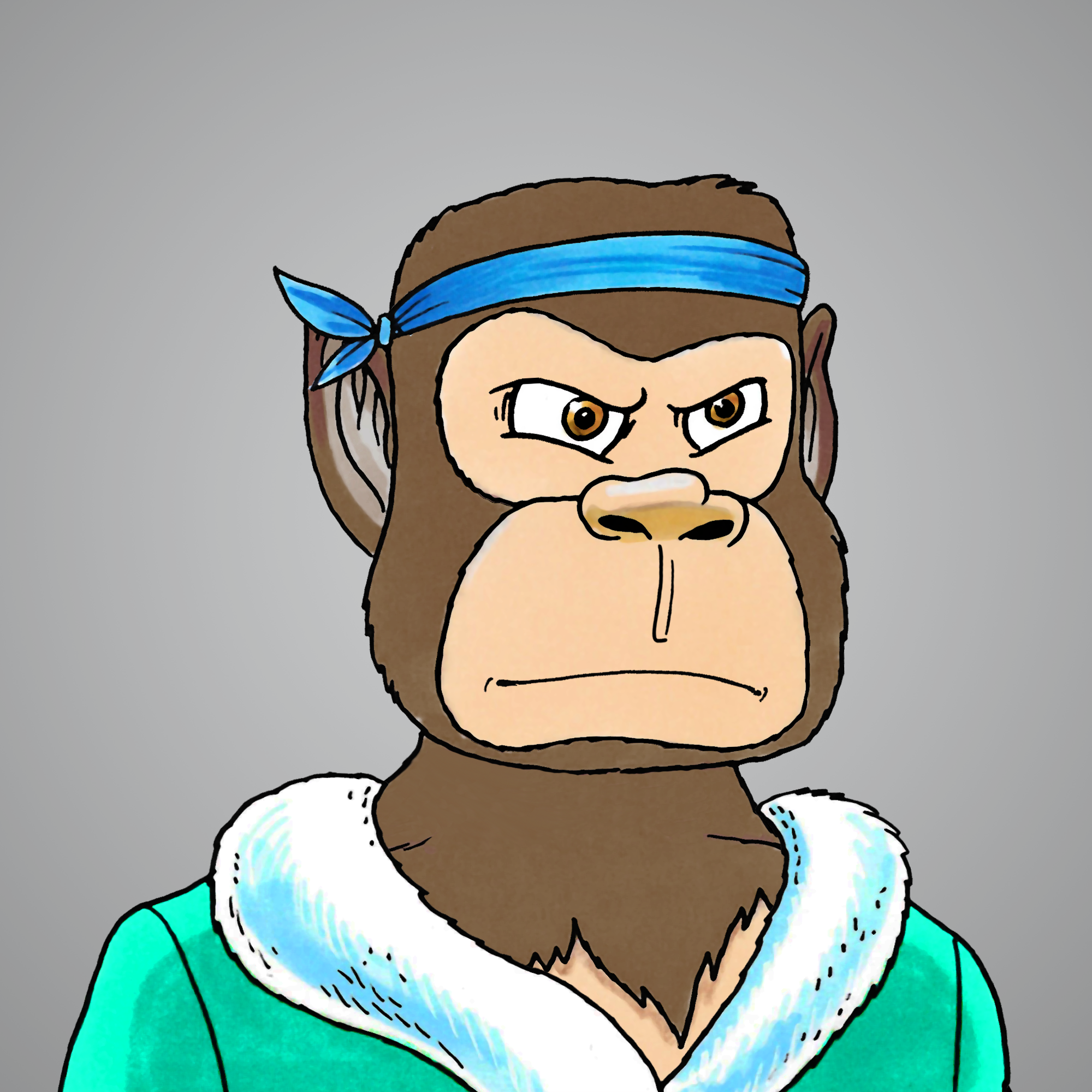 George Trosley - Jungle Freaks - Jungle Freak 670 - NFT # 670