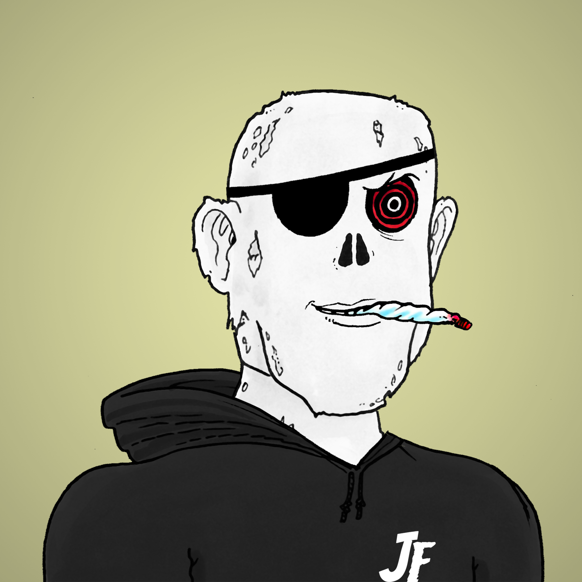 George Trosley - Jungle Freaks - Jungle Freak 6701 - NFT # 6701