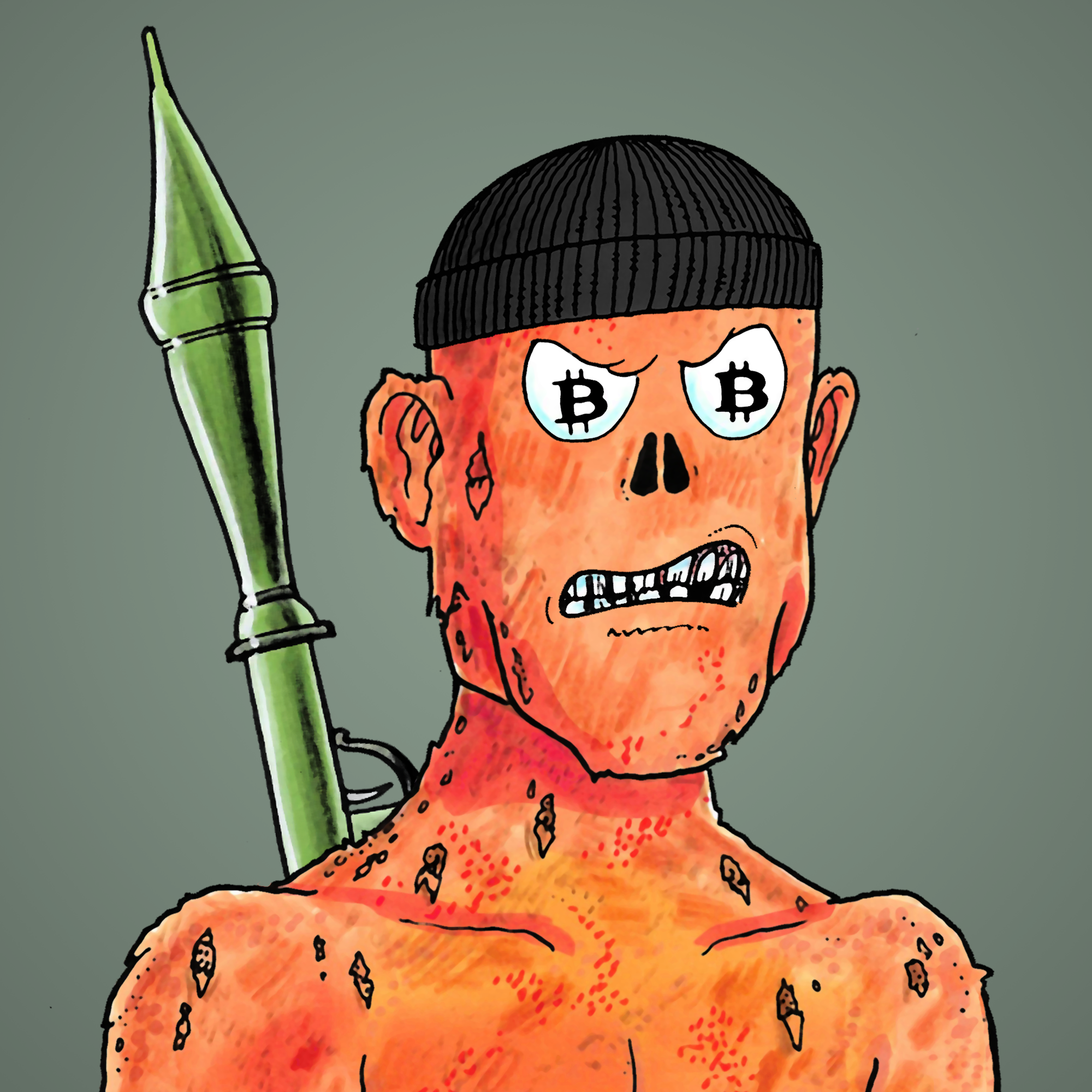 George Trosley - Jungle Freaks - Jungle Freak 6719 - NFT # 6719